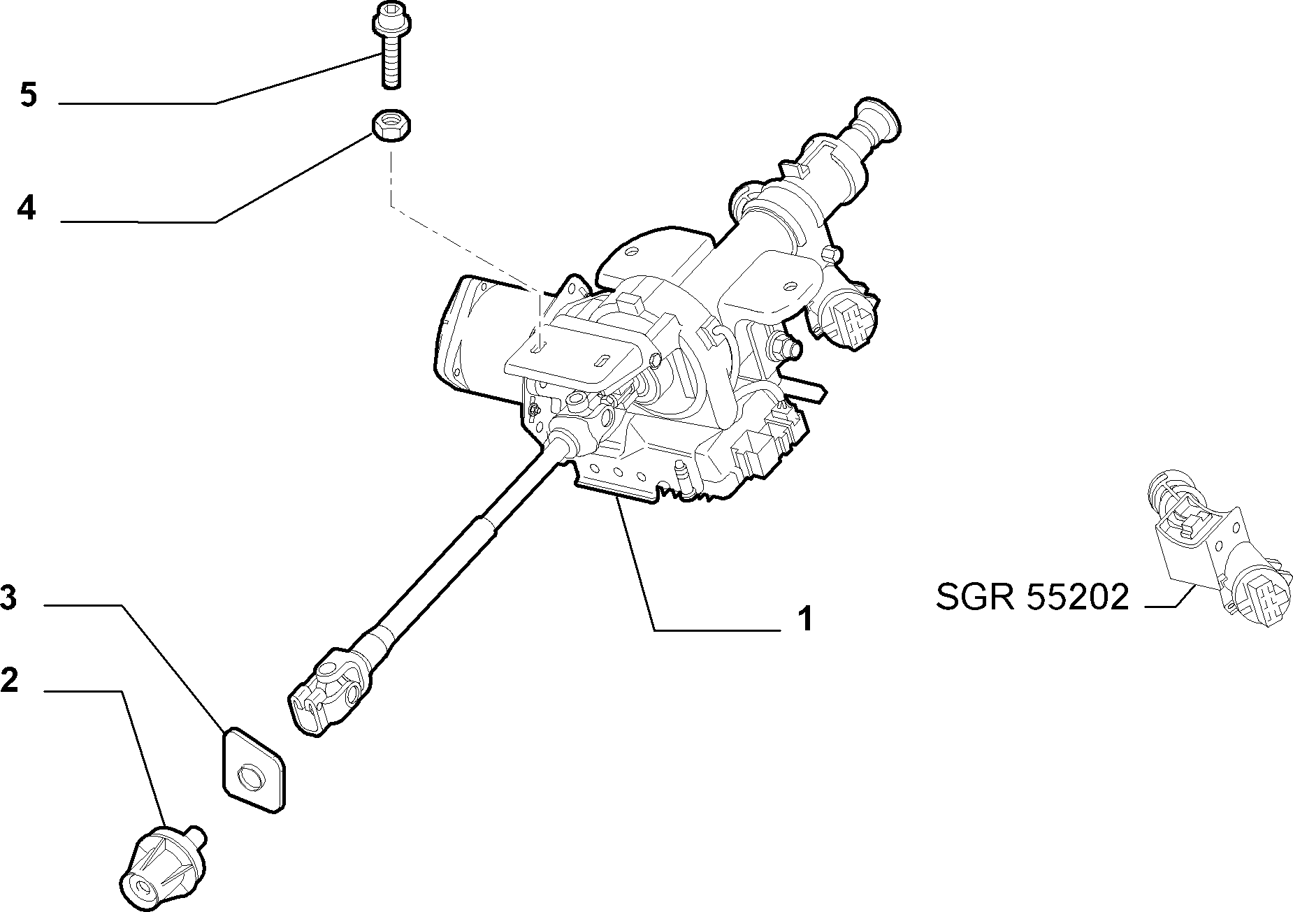 FIAT 51 754 448 - Steering gear (var.: 3/rev.: 0): 01 pcs. onlydrive.pro