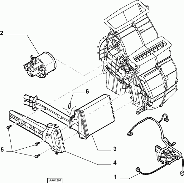 FIAT 77 362 540 - Теплообменник, отопление салона onlydrive.pro