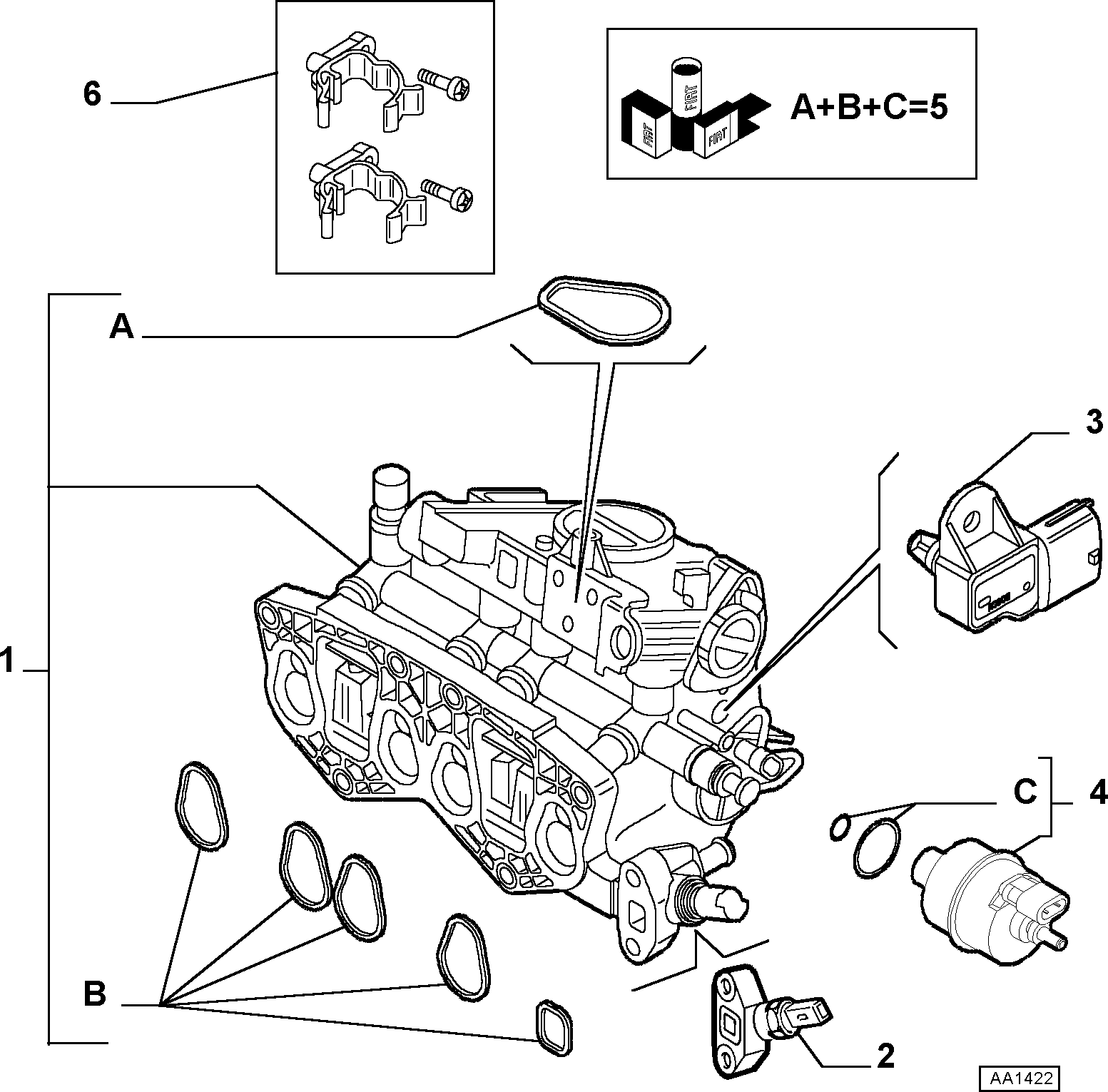 FIAT 71719393 - Sensor, coolant temperature onlydrive.pro