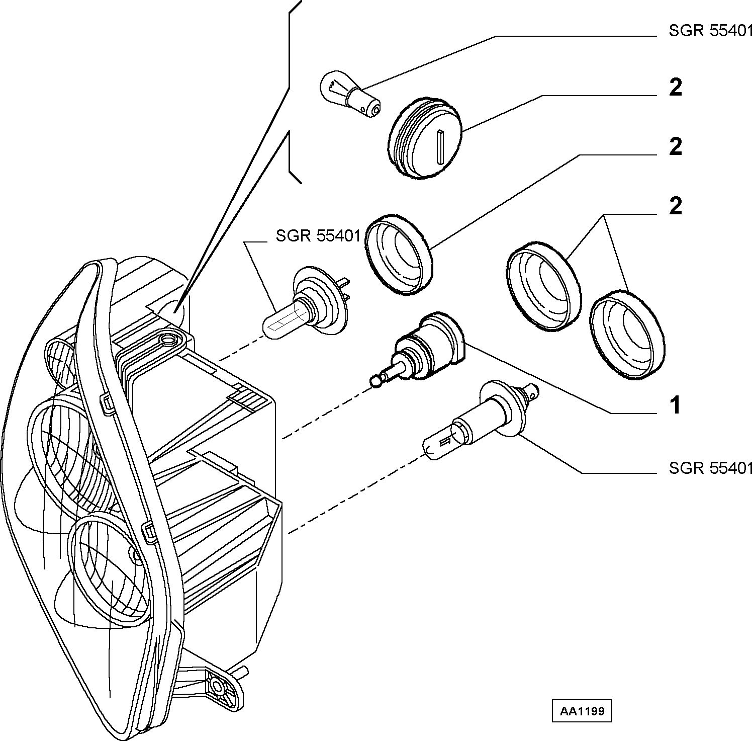 FIAT 9948336 - Seadeelement,tulekauguse regul. onlydrive.pro