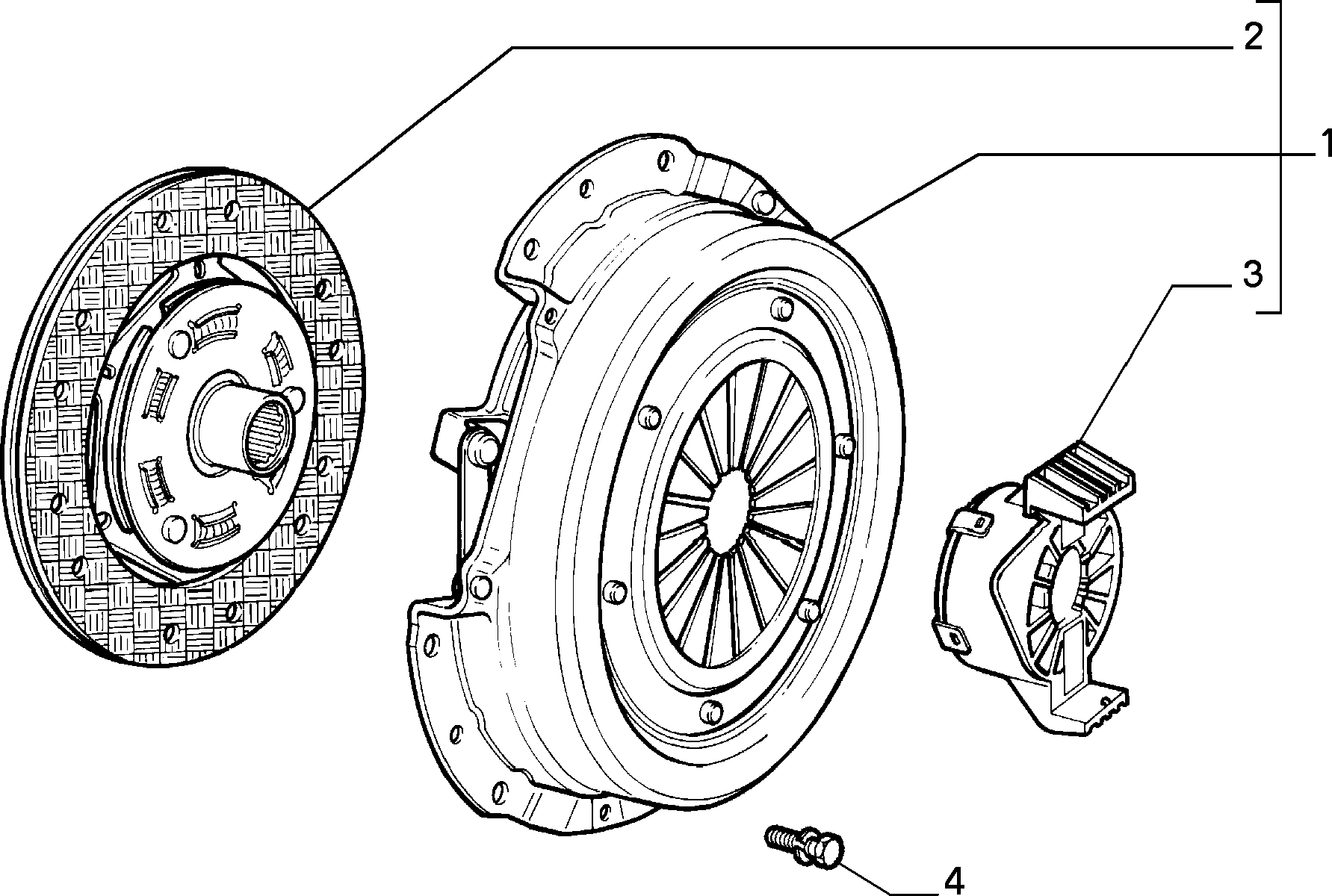 FIAT 46518595 - Clutch Disc onlydrive.pro