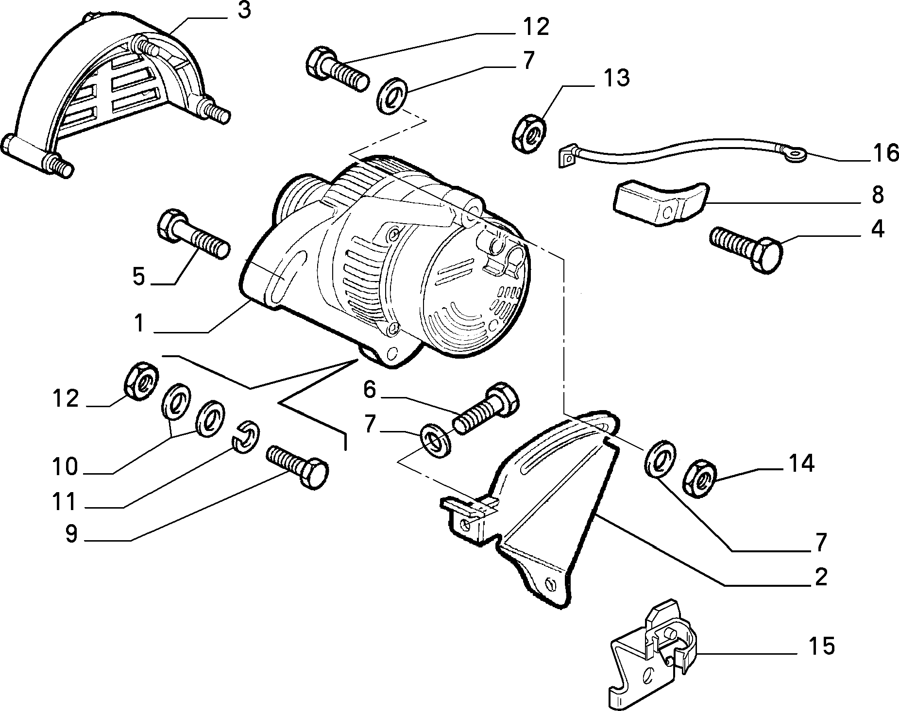 FERRARI 464 1929 7 - Alternator onlydrive.pro