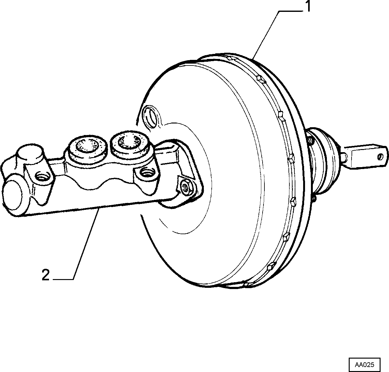 FIAT 71739592 - 7767151 - power brake  (var.: 1/rev.: 0), (pnc:1; №1): 01 pcs. onlydrive.pro