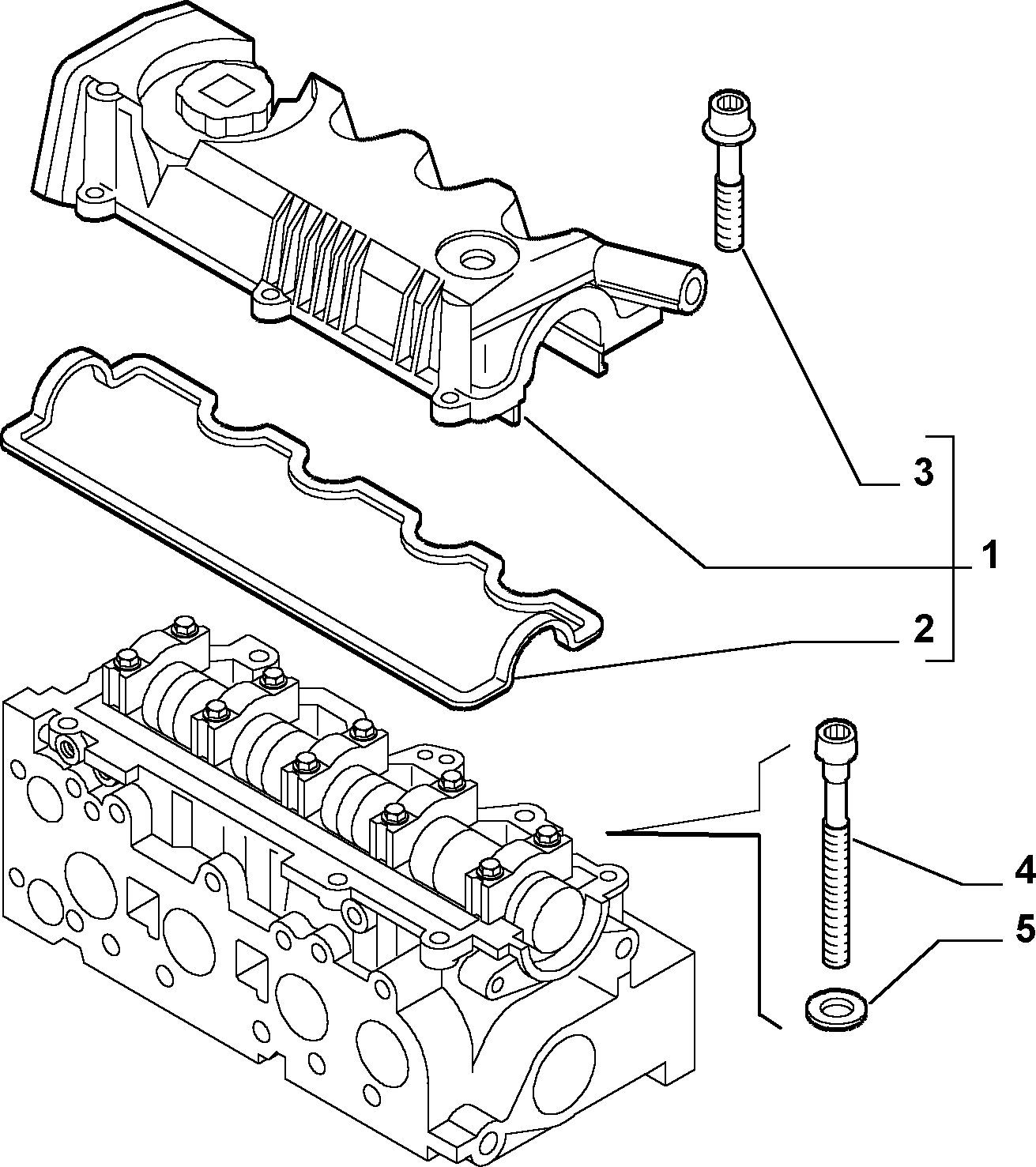 FIAT 46552748 - Block and cylinder head (var.: 3/rev.: 0): 01 pcs. onlydrive.pro