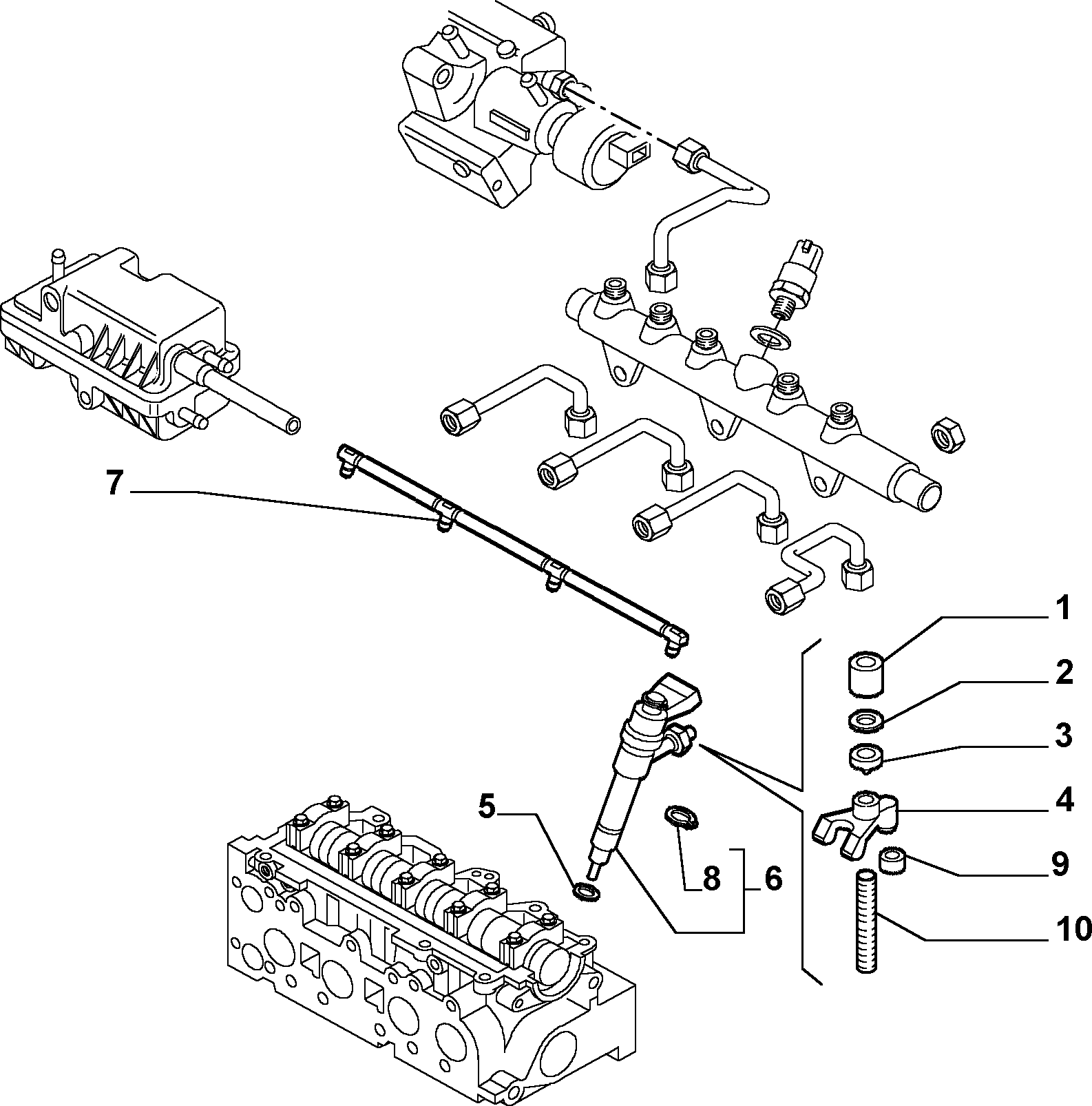 FIAT 55209929 - Hose, fuel overflow onlydrive.pro