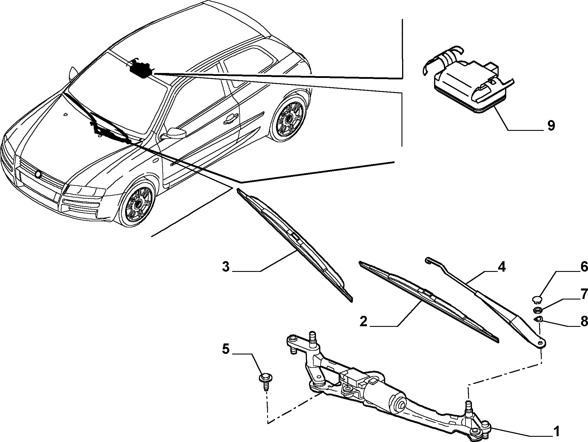 FIAT 46814360 - Wiper Blade onlydrive.pro