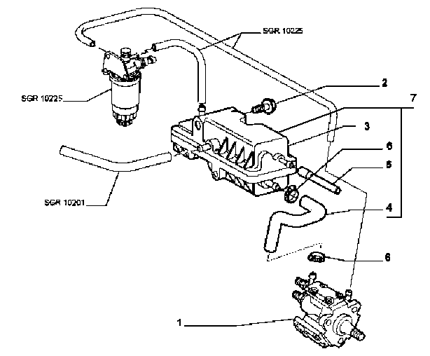 FIAT 46810782 - Hose, fuel overflow onlydrive.pro