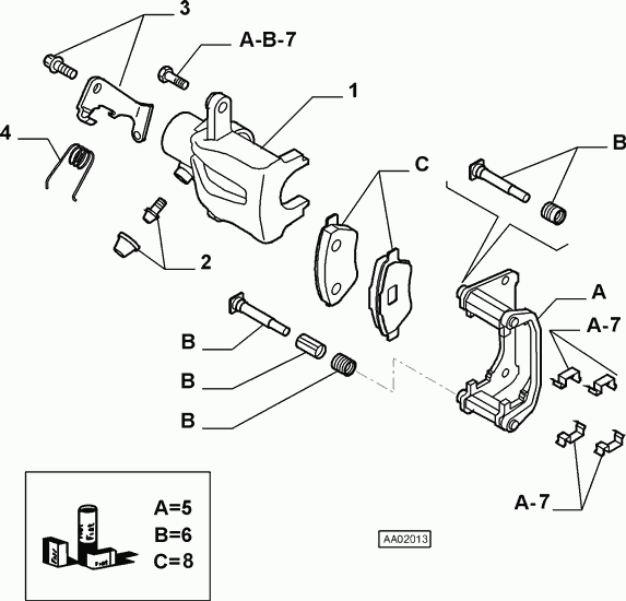 FIAT 9949353 - Brake Caliper onlydrive.pro