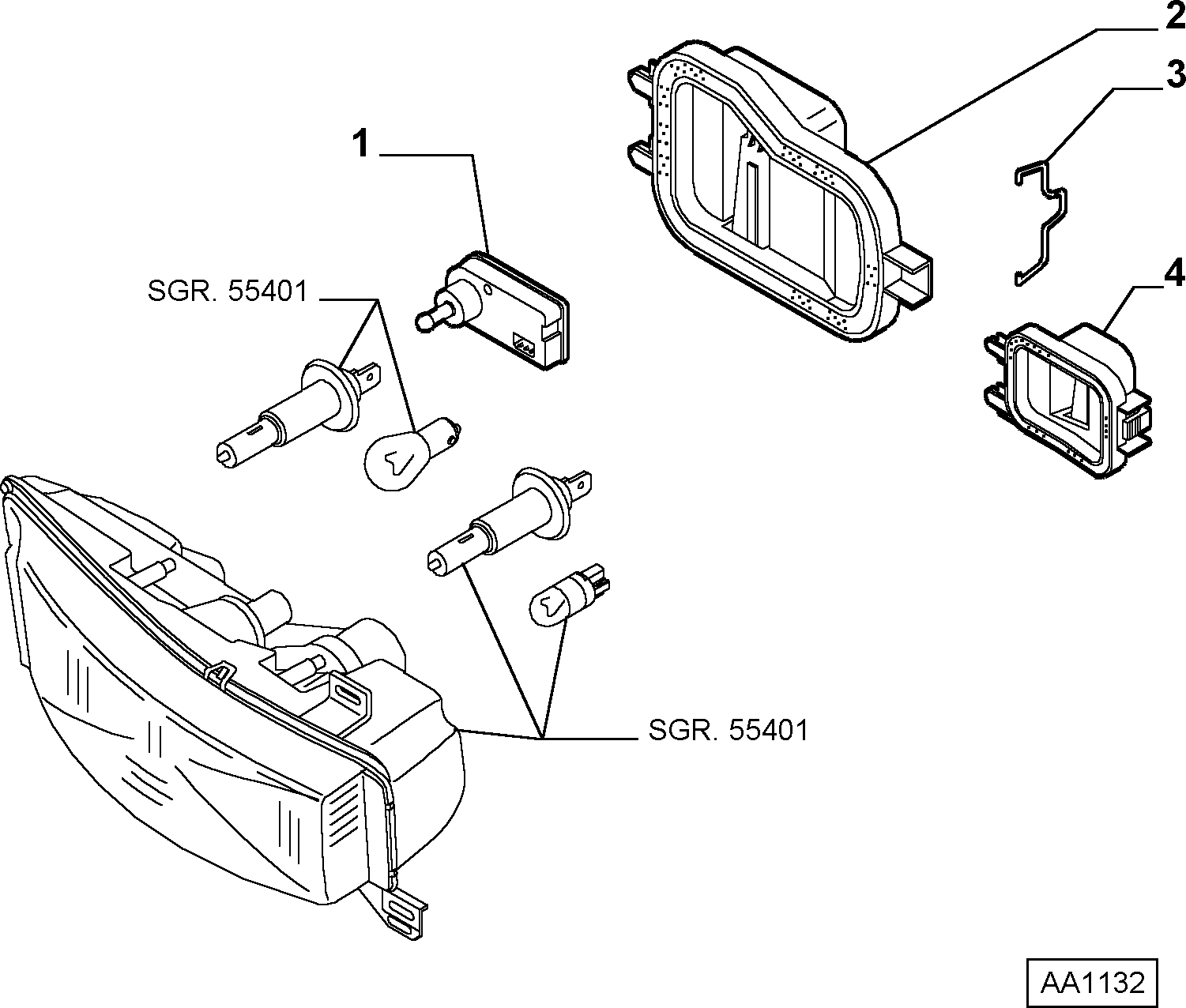 VW 994 8397 - Регулятор, регулировка угла наклона фар onlydrive.pro