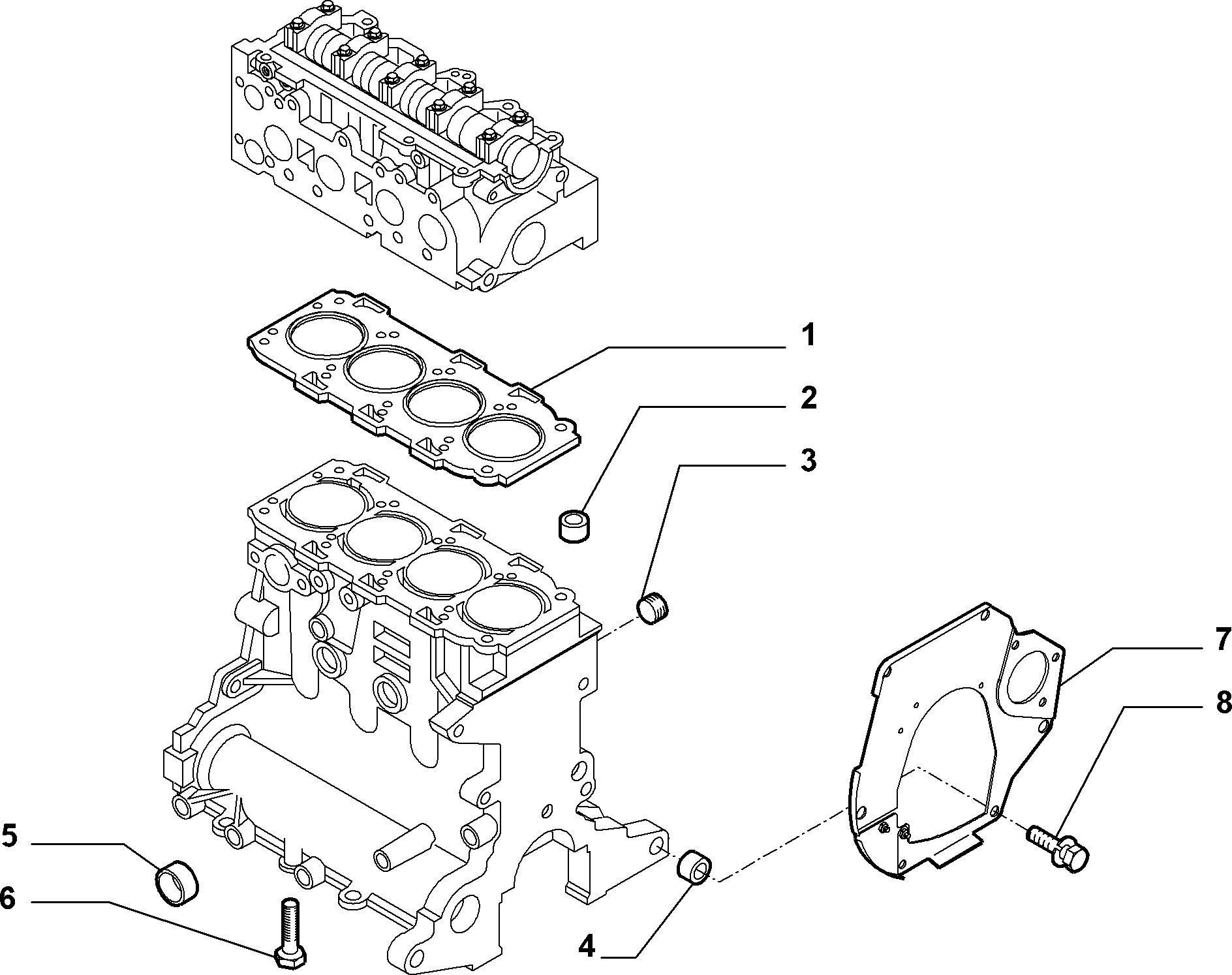 FIAT 46749904 - Blīve, Motora bloka galva onlydrive.pro