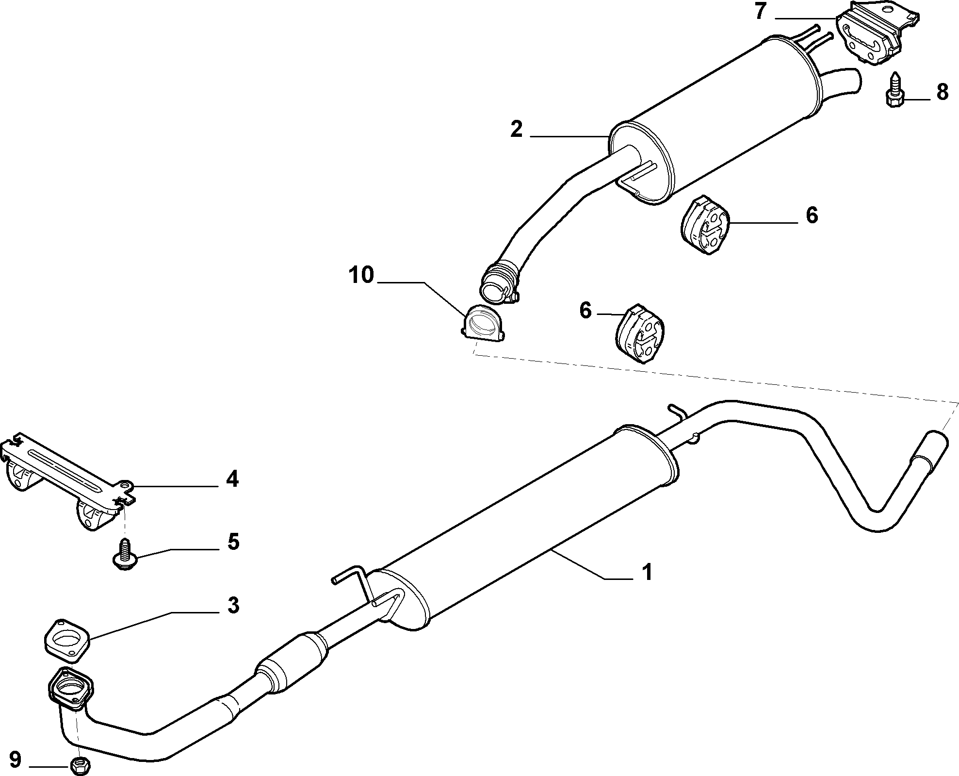 FIAT 46830390 - Bearing Bush, stabiliser onlydrive.pro