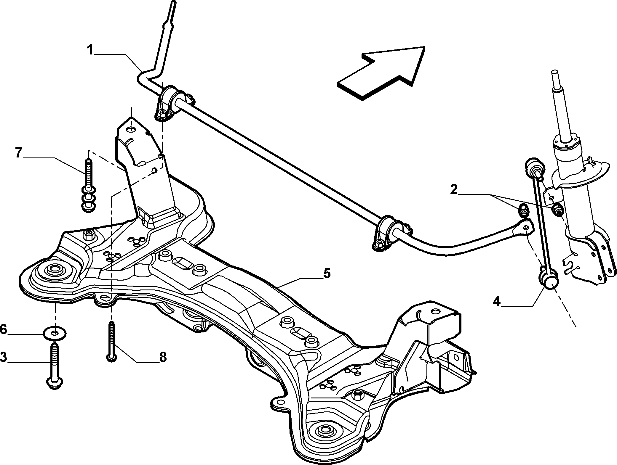 FIAT 50700941 - Tanko, kallistuksenvaimennin onlydrive.pro