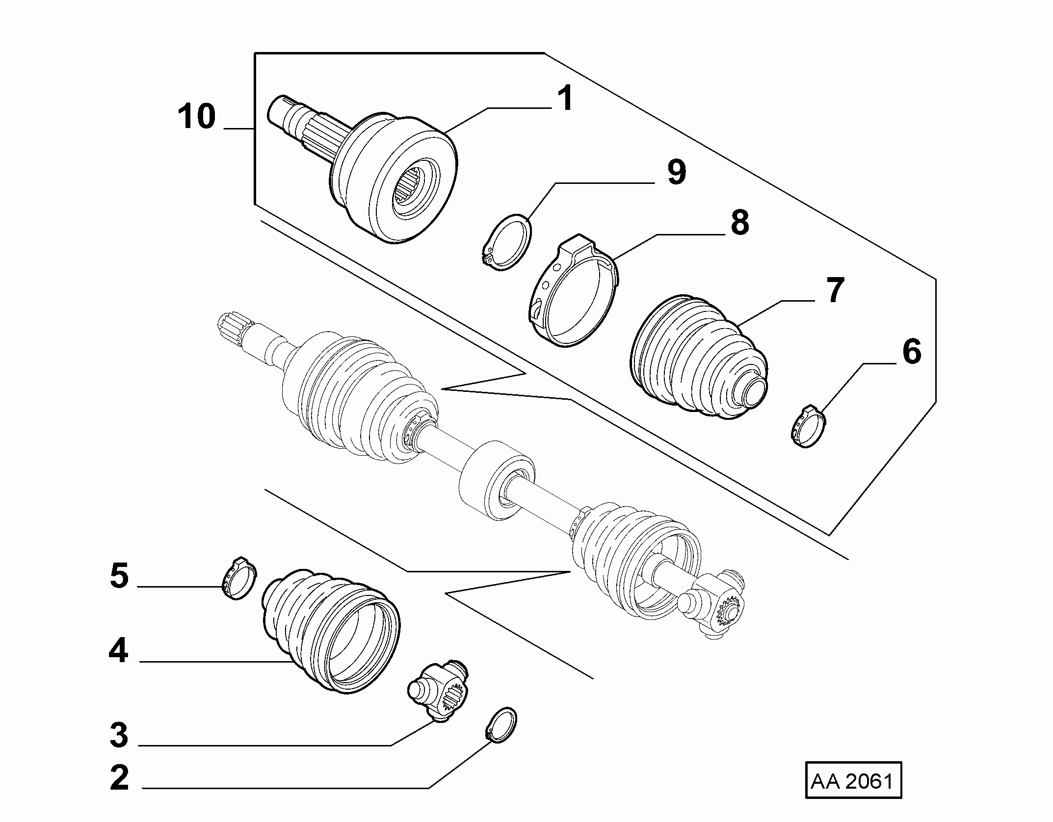 FIAT 46308003 - 46308259 - shaft right (var.: 1/rev.: 0), (pnc:1; №1): 01 pcs. onlydrive.pro