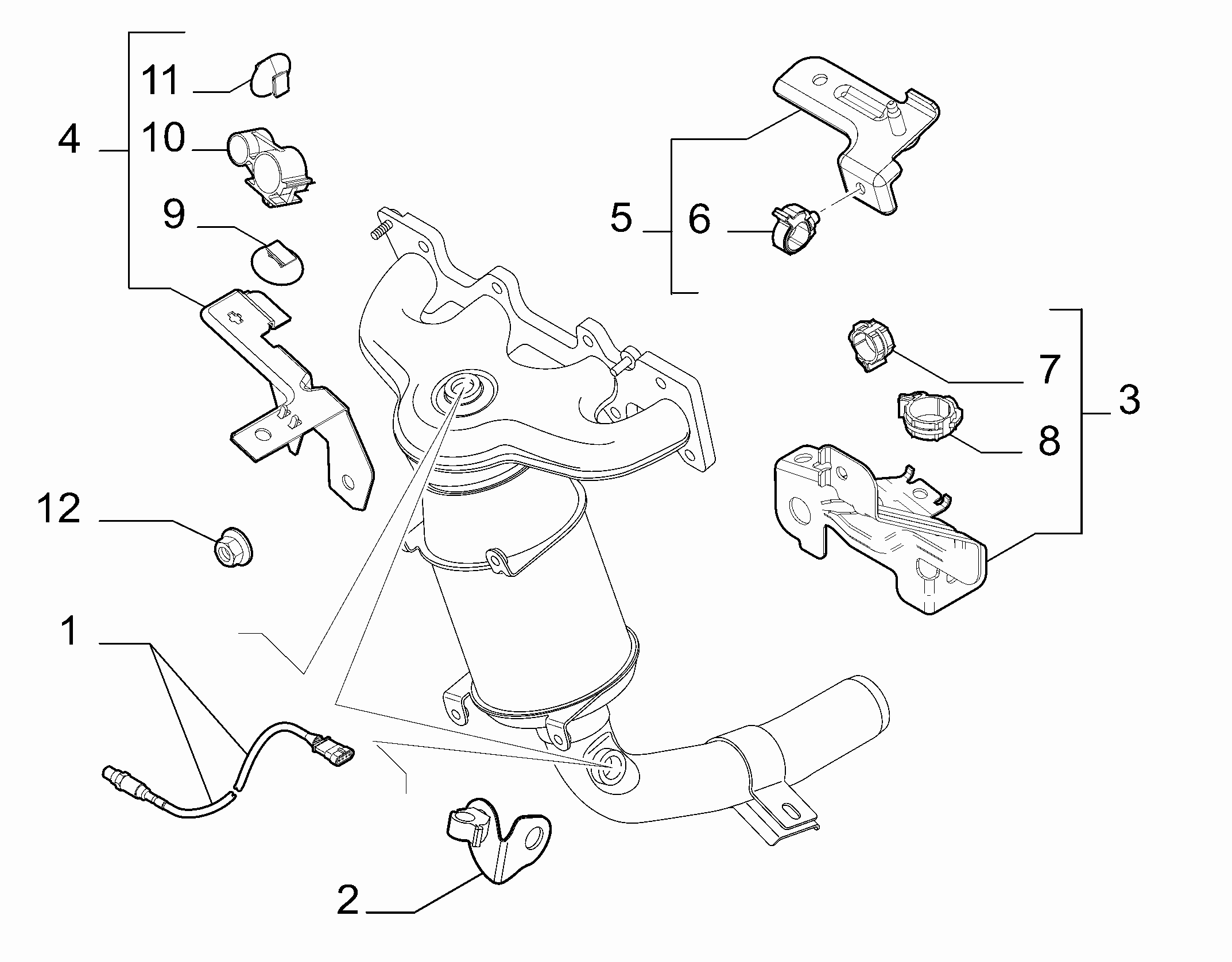 FIAT 51 774 422 - Oxygen, Lambda Sensor onlydrive.pro