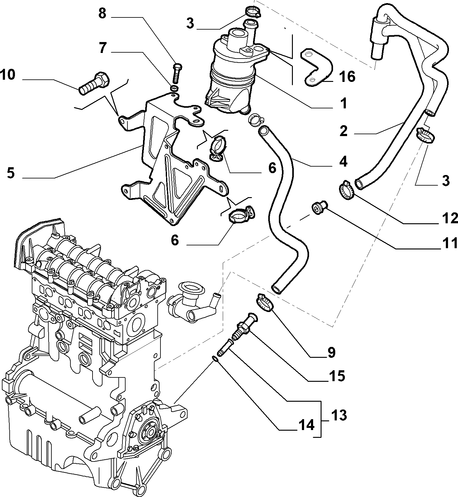 FIAT 16296921 - Sadales vārpstas piedziņas ķēdes komplekts onlydrive.pro