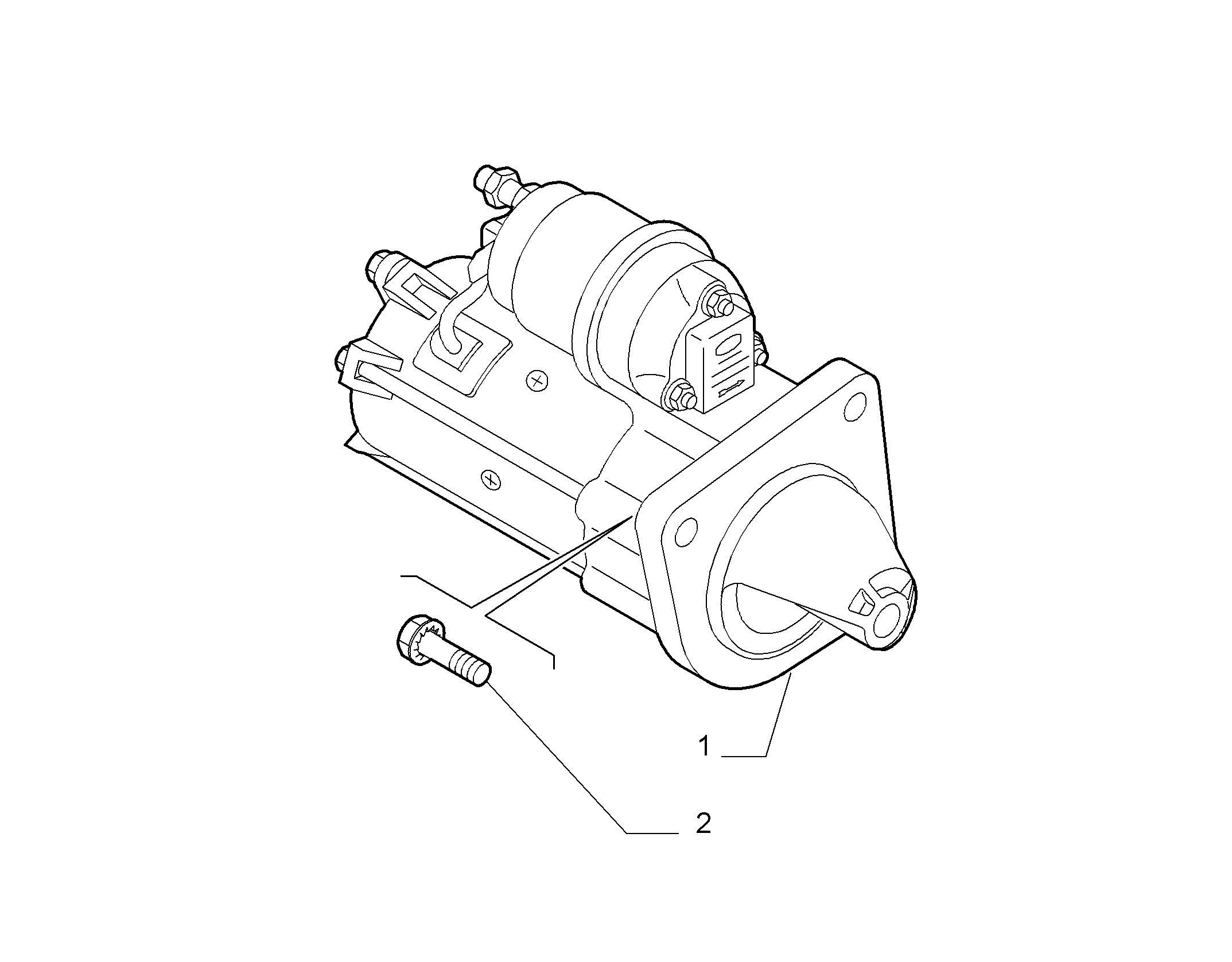 FIAT 51832954 - Engine starter (var.: 1/rev.: 0): 01 pcs. onlydrive.pro