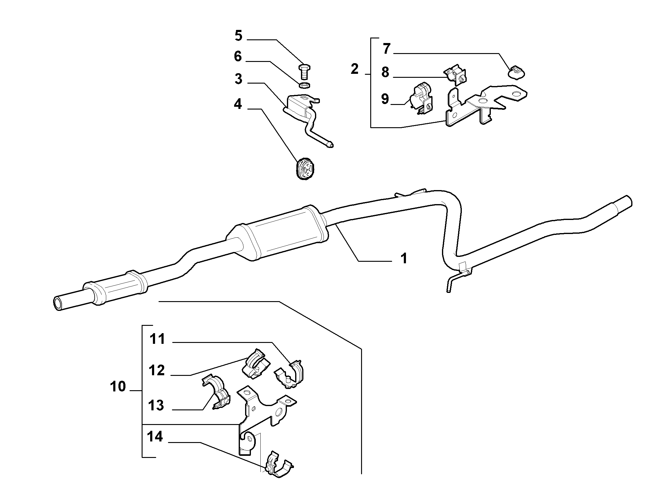 FIAT 7798284 - Bearing Bush, stabiliser onlydrive.pro