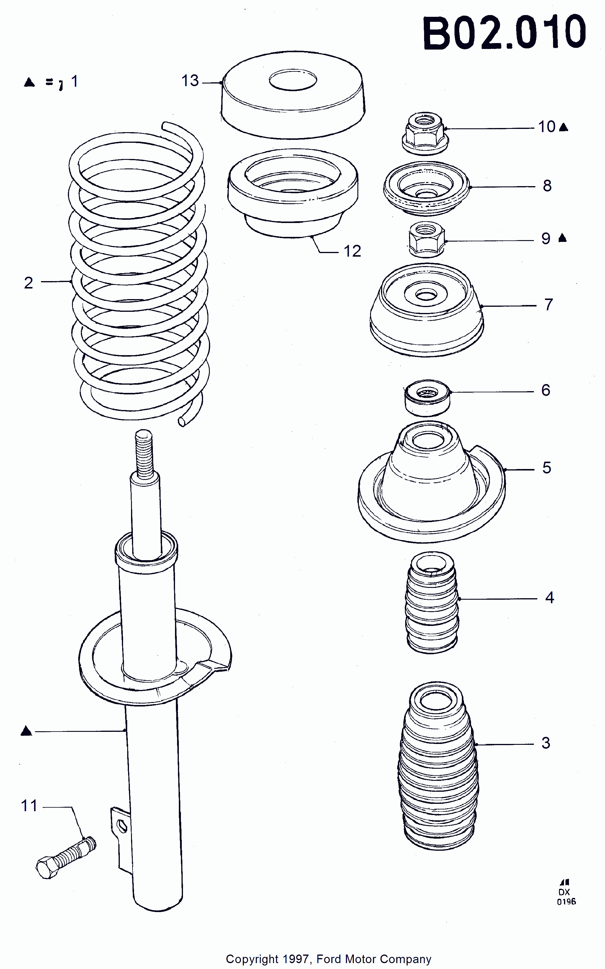 FORD 1003600 - Coil Spring onlydrive.pro