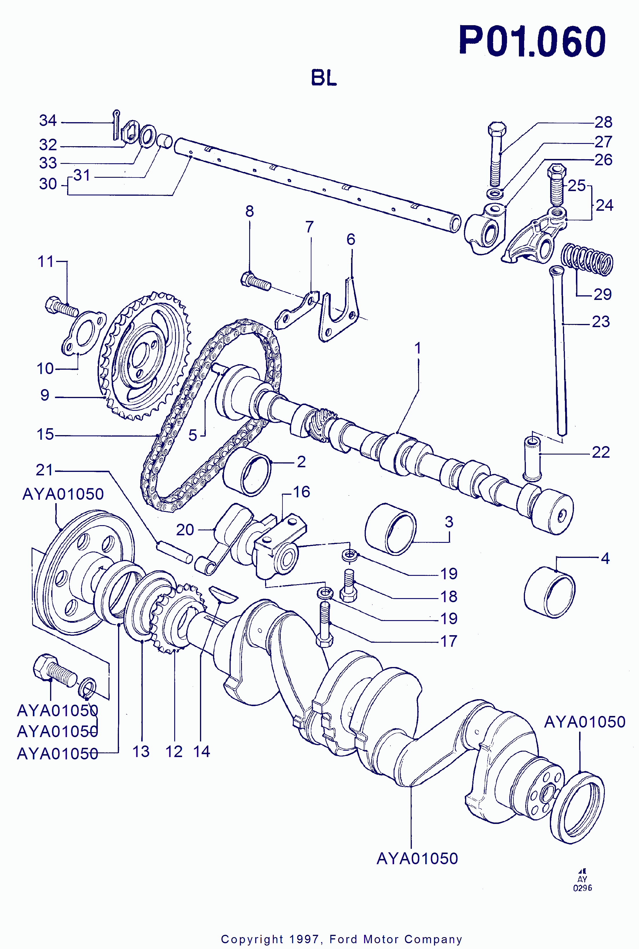 FORD 1045607 - Tappet / Rocker onlydrive.pro