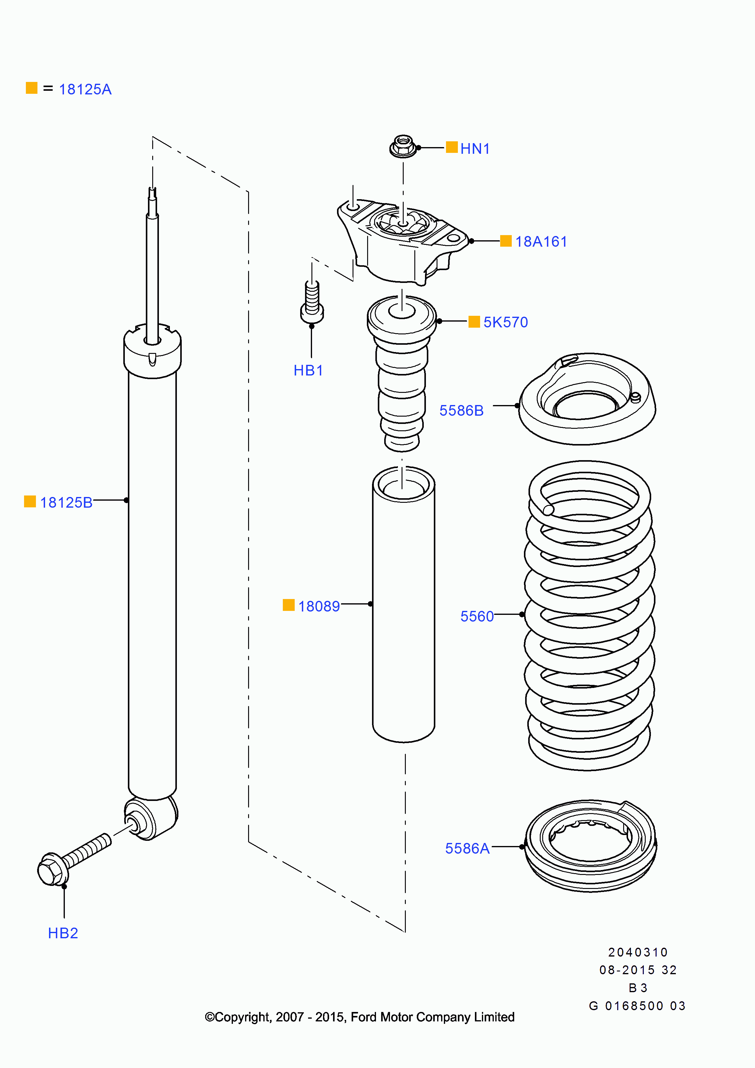 FORD 1365901 - Coil Spring onlydrive.pro