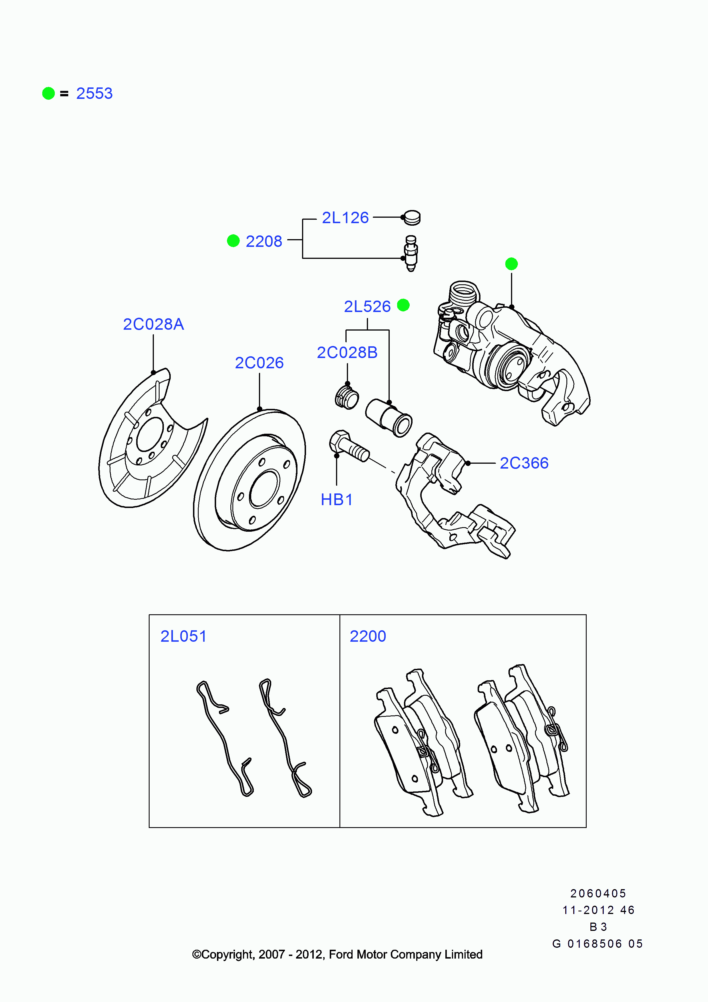 FORD 1365648 - Brake Caliper onlydrive.pro