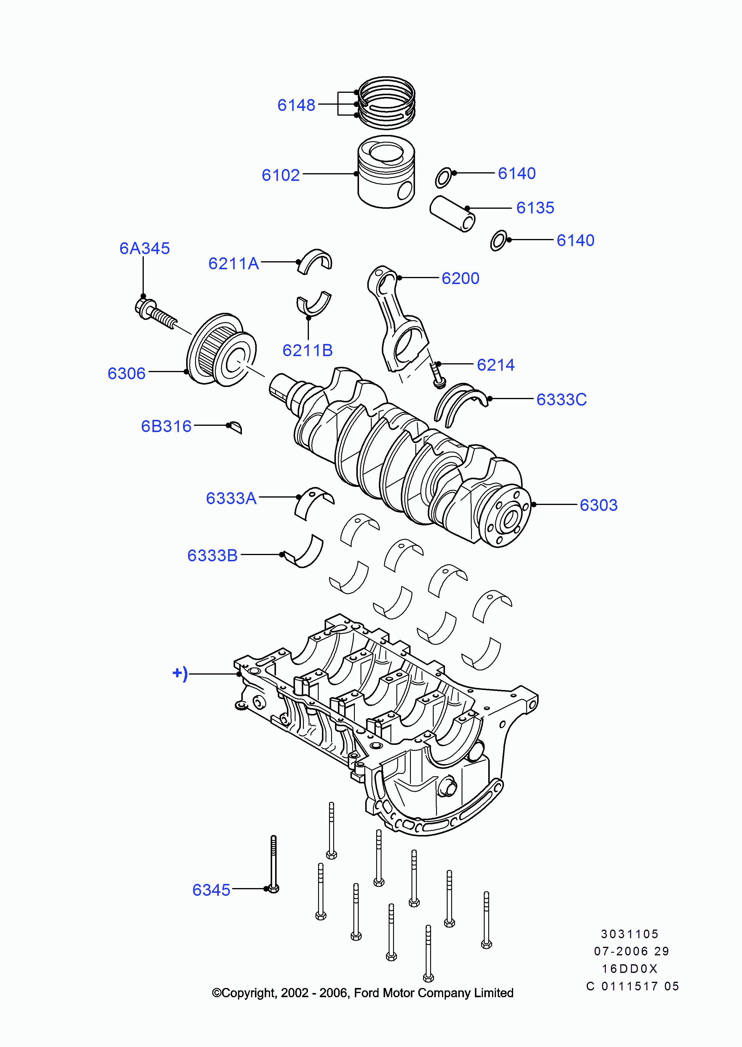 FORD 1526692 - Conrod Bearing Set onlydrive.pro