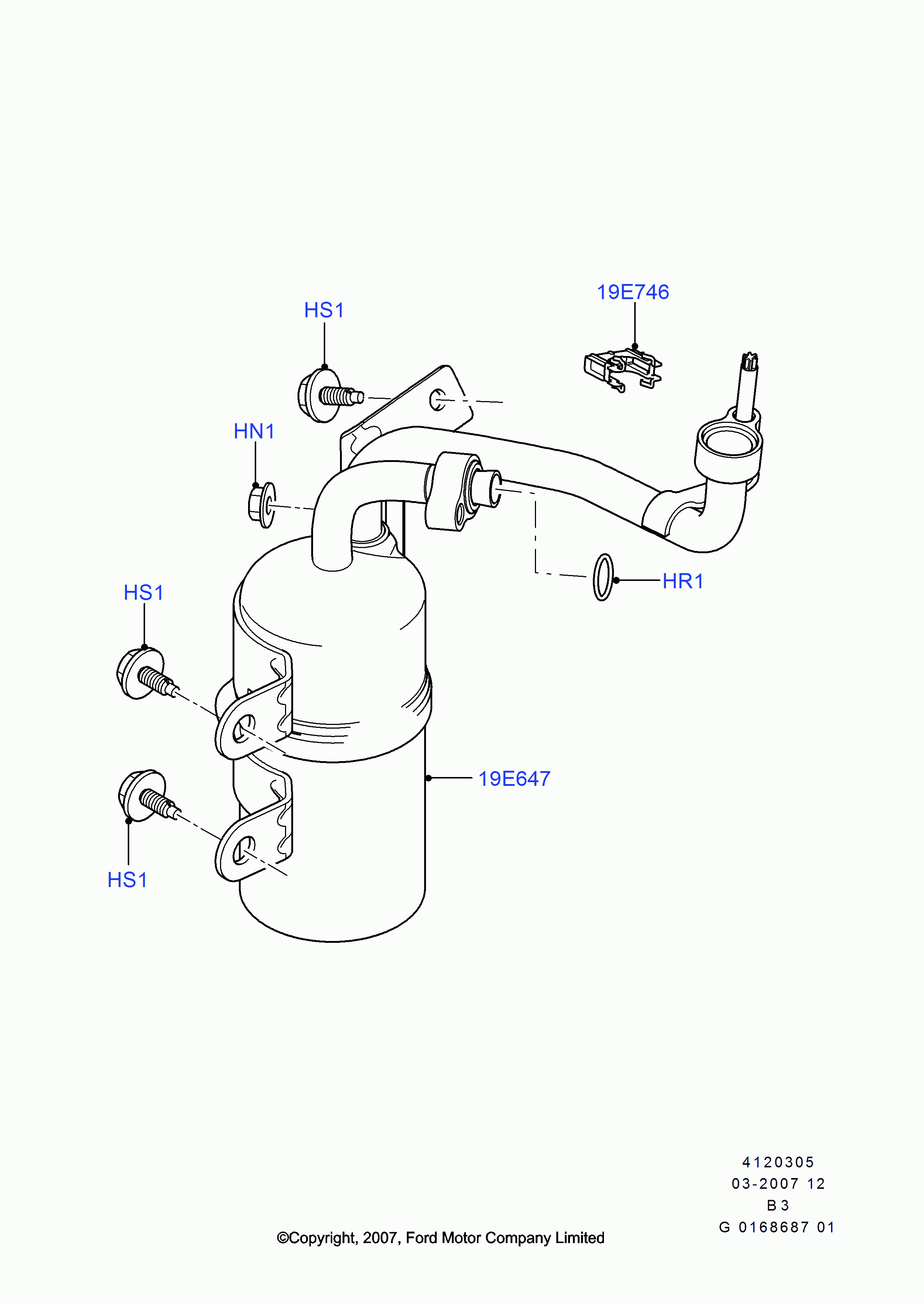 FORD 1 514 518 - Dryer, air conditioning onlydrive.pro