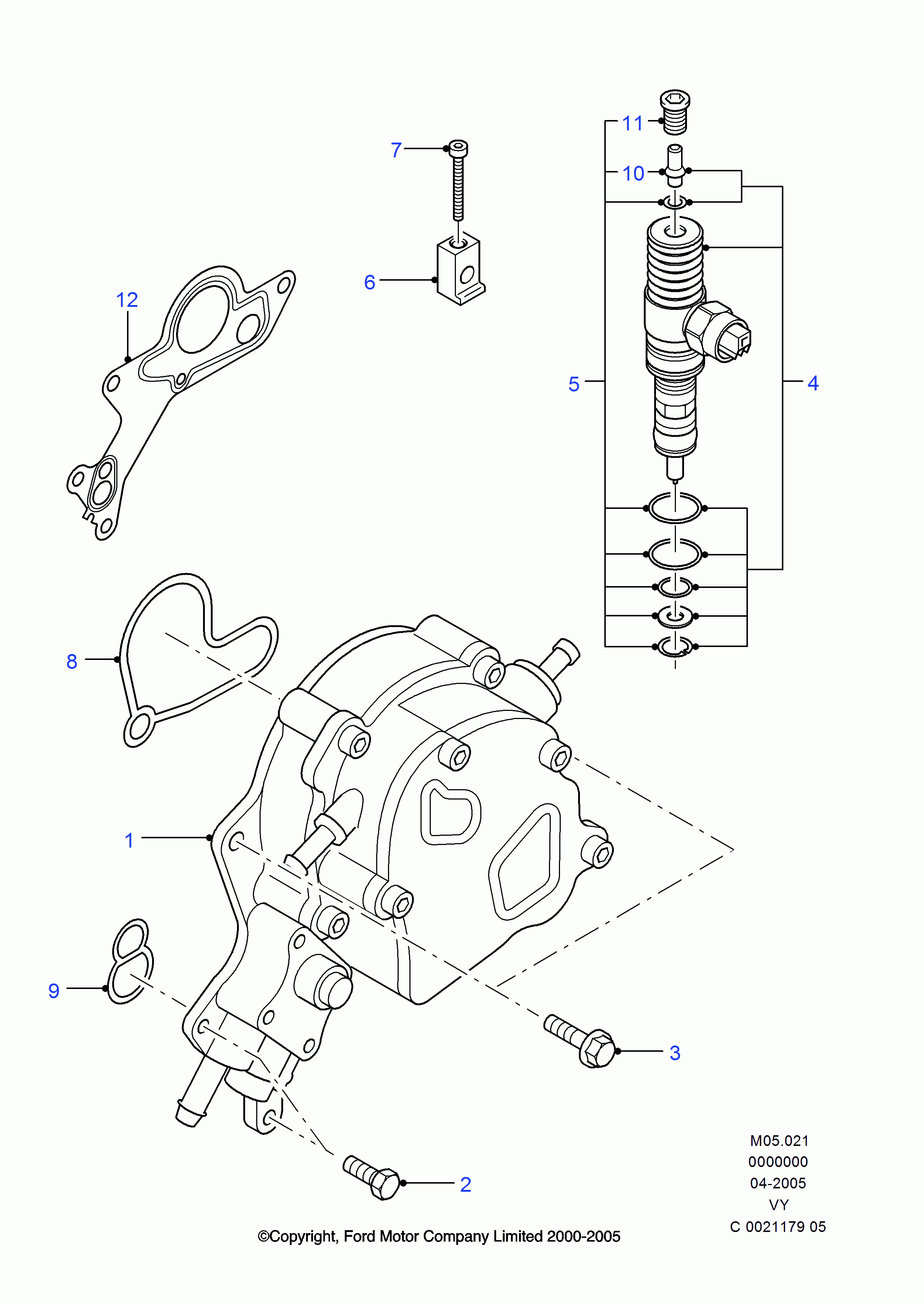 FORD 1144500 - Kit - Seal And Insert onlydrive.pro