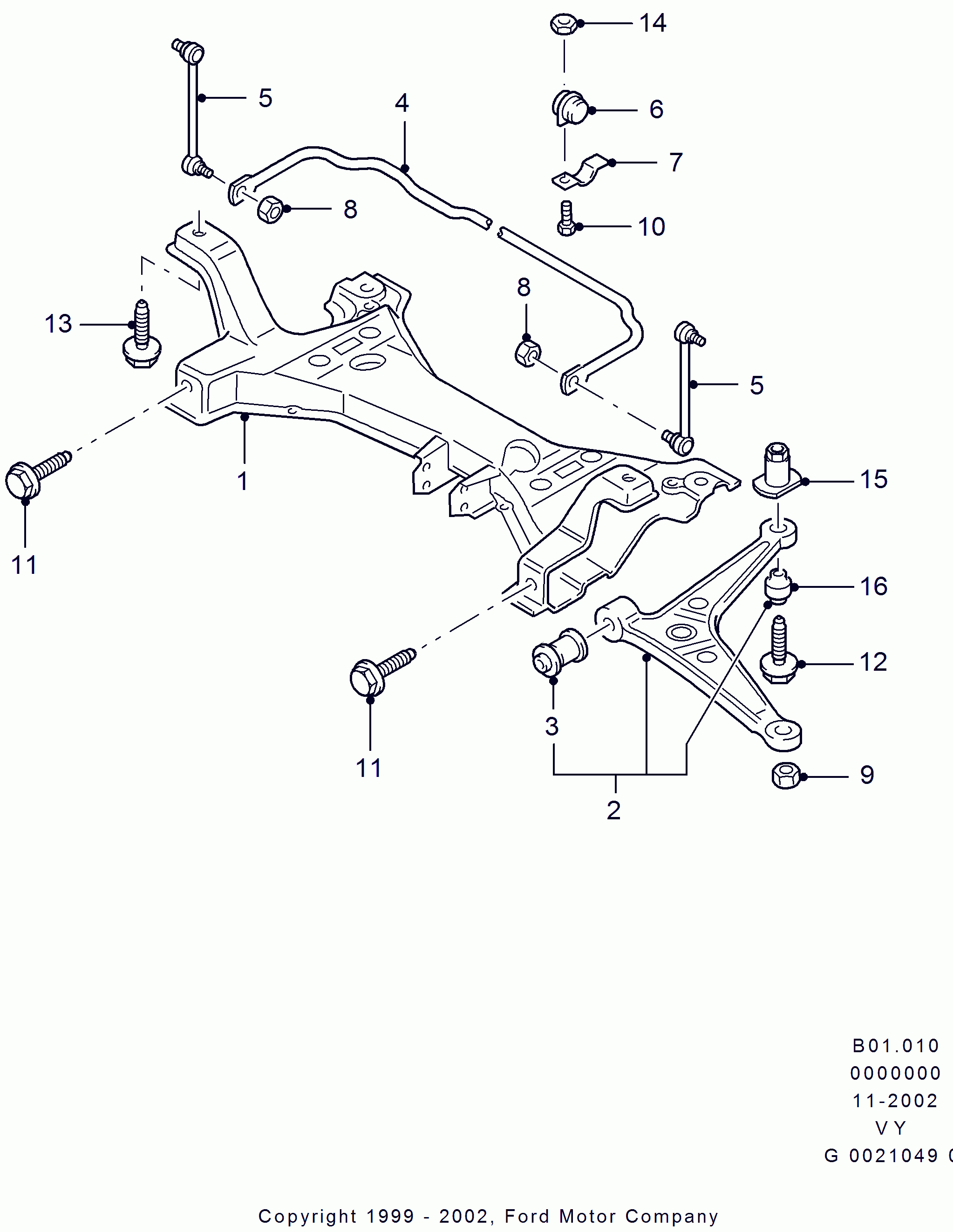 FORD 1141774 - Stabilisaator,Stabilisaator onlydrive.pro