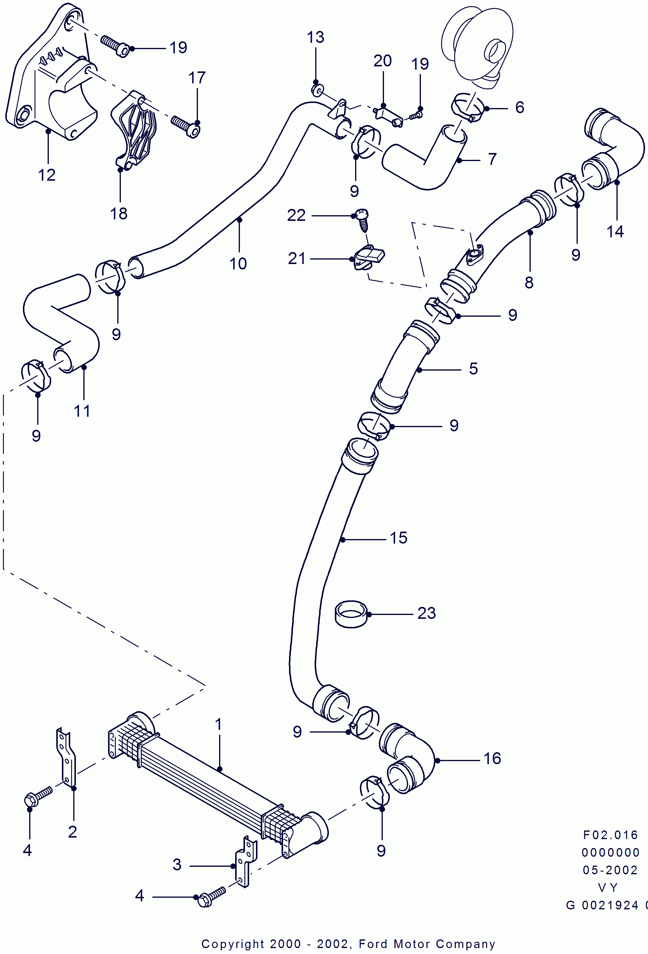 FORD 1 111 222 - Sensor, boost pressure onlydrive.pro