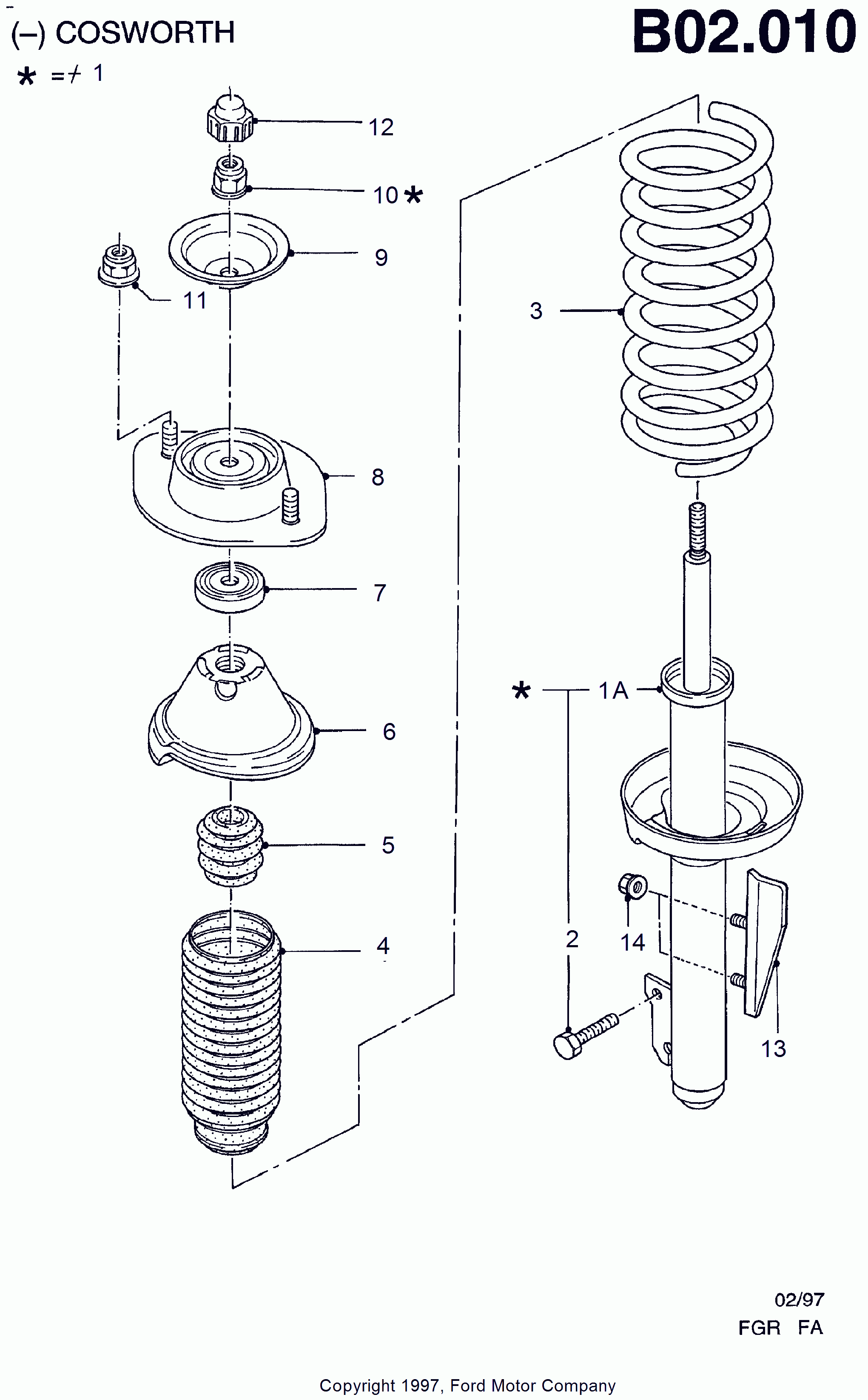 FORD 7 331 751 - Rullalaakeri, jousijalkalaakeri onlydrive.pro