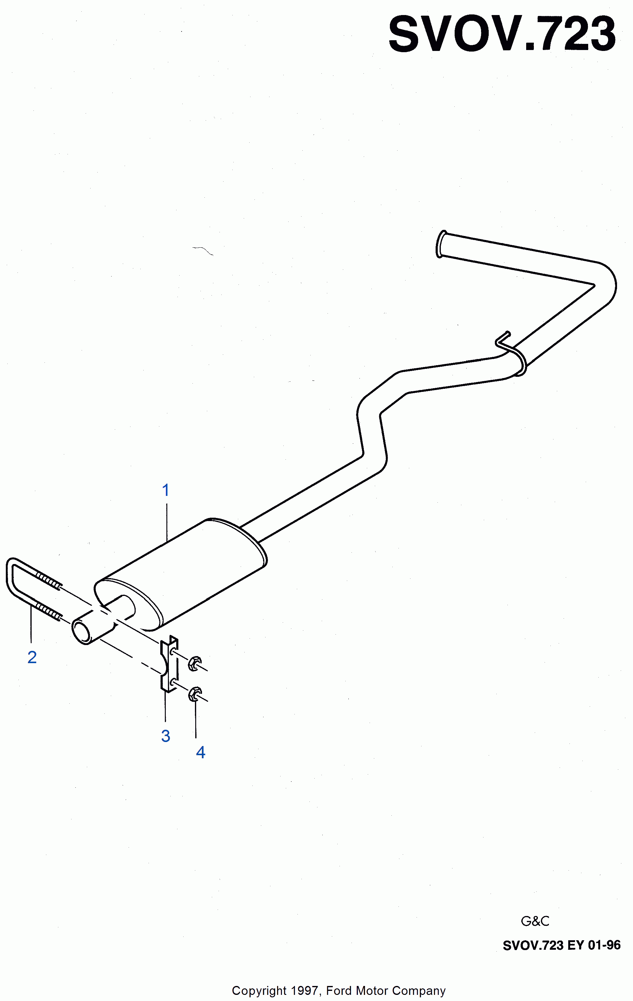 FORD 6100885 - Pipe Connector, exhaust system onlydrive.pro