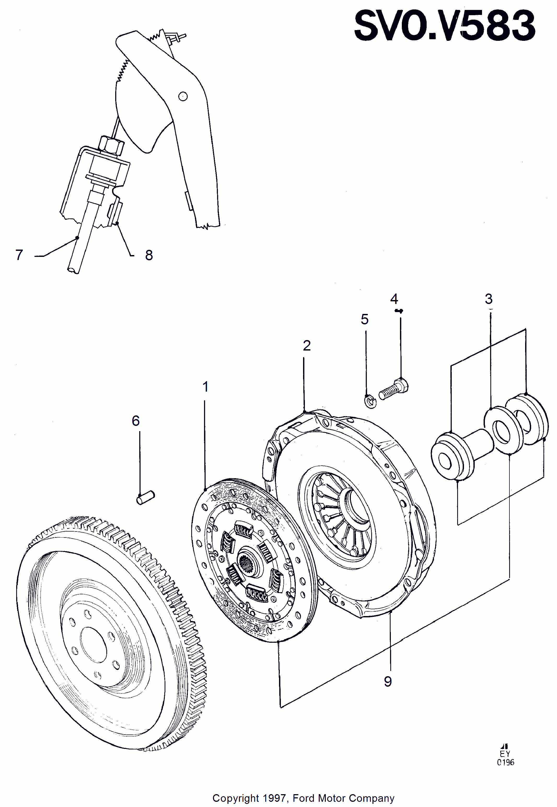 FORD 1027100 - Комплект сцепления onlydrive.pro