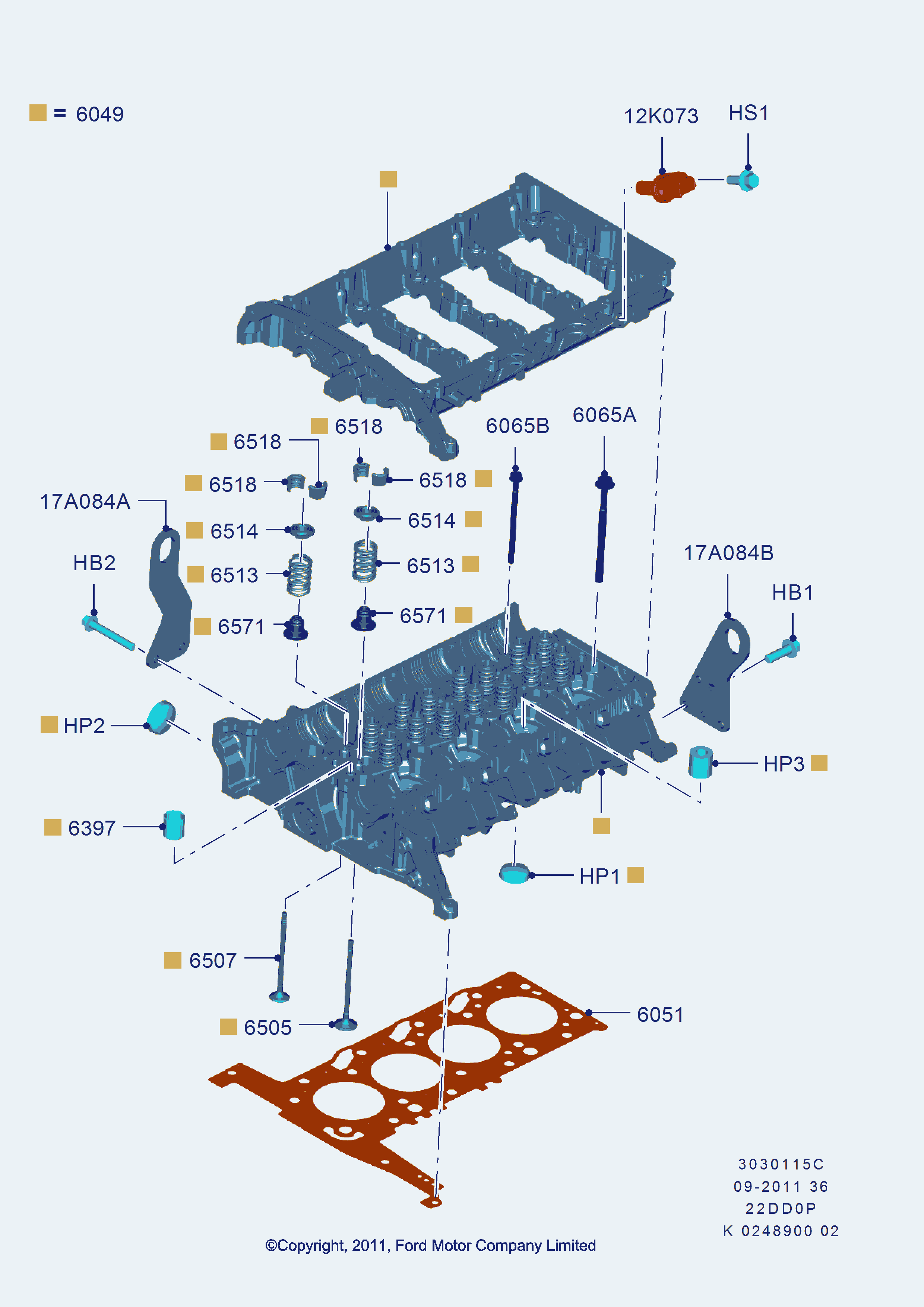 FORD 1 811 604 - Sensor, crankshaft pulse onlydrive.pro