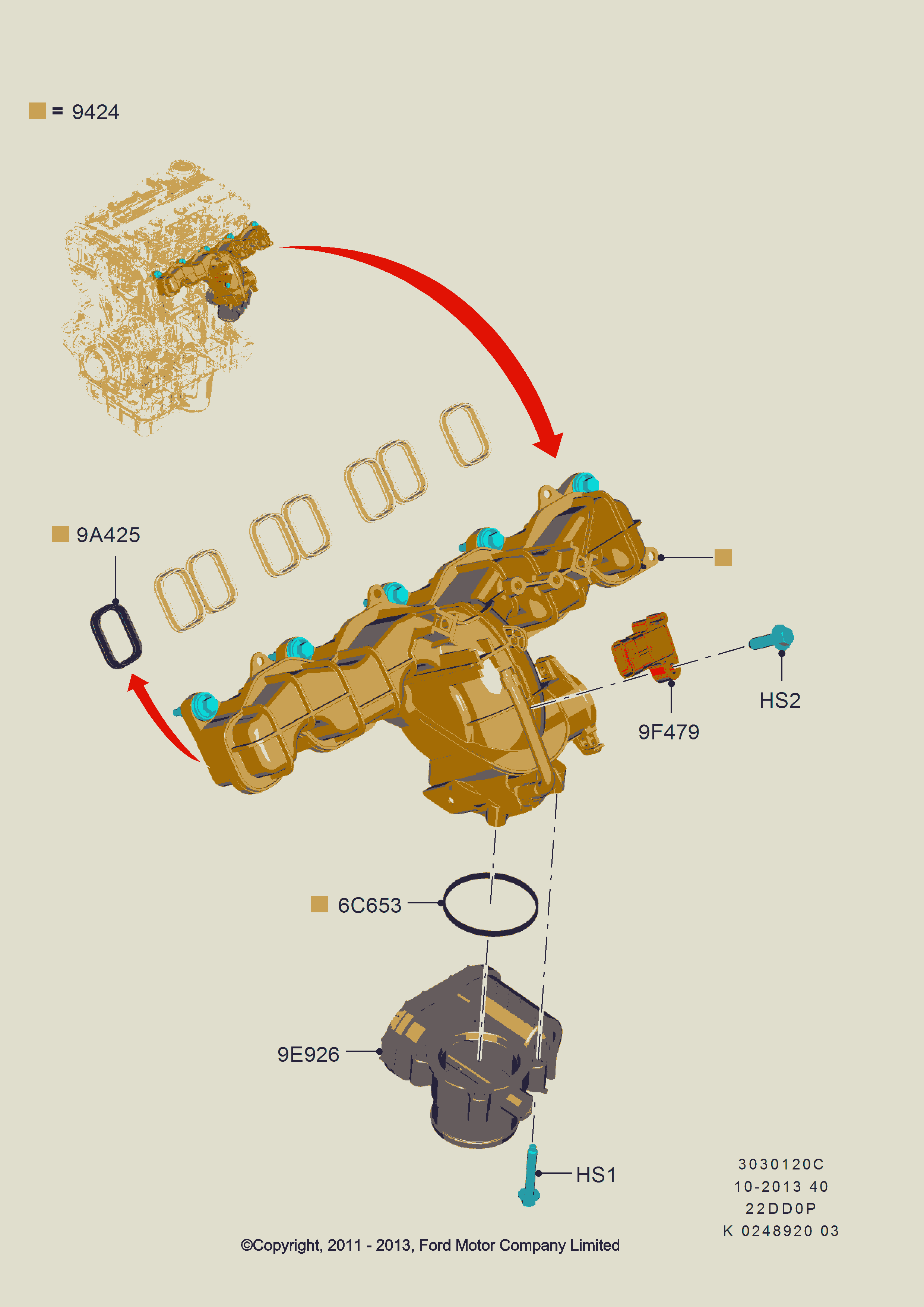 FORD 1 762 251 - Devējs, Pūtes spiediens onlydrive.pro