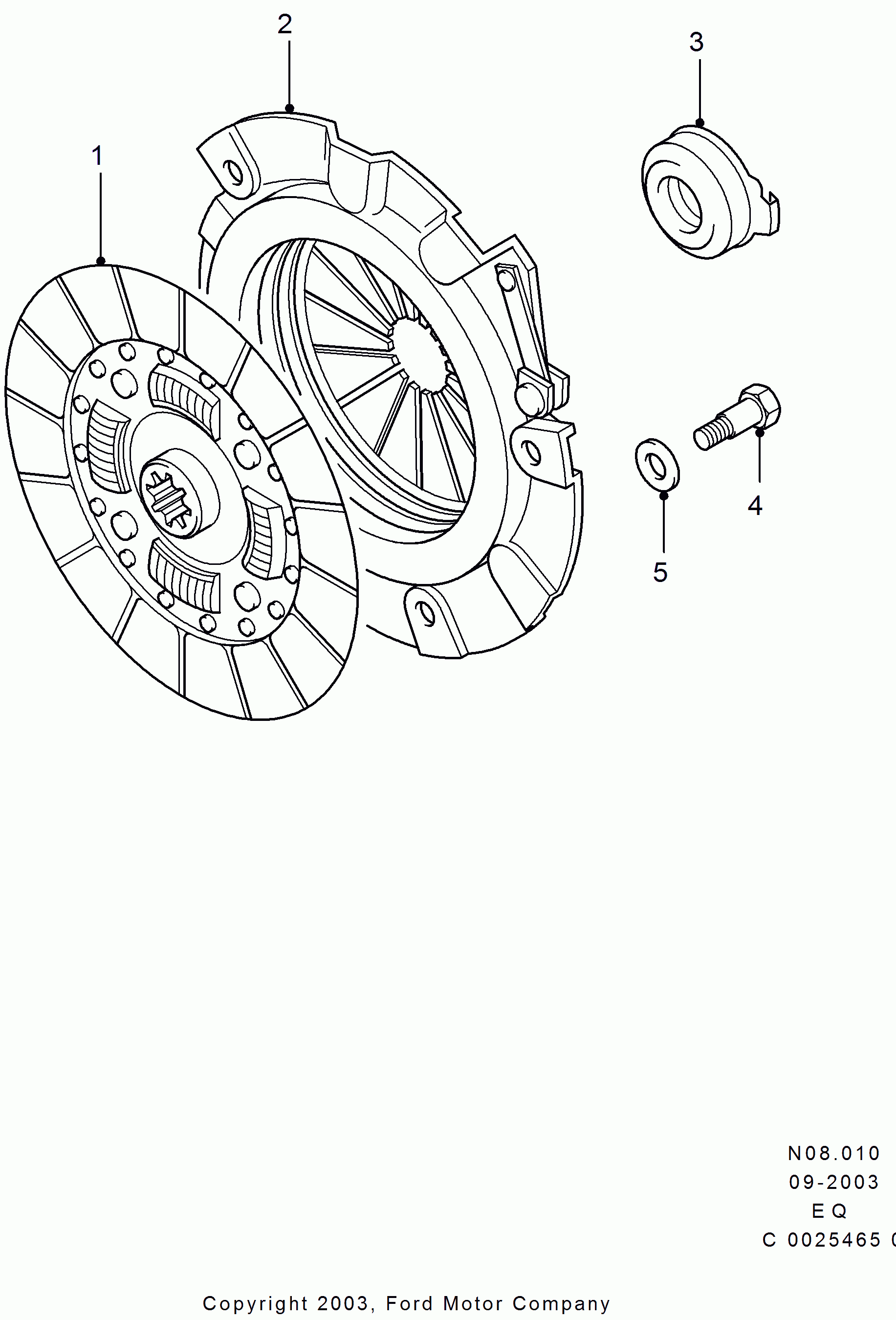 FORD 4421581 - Clutch Pressure Plate onlydrive.pro