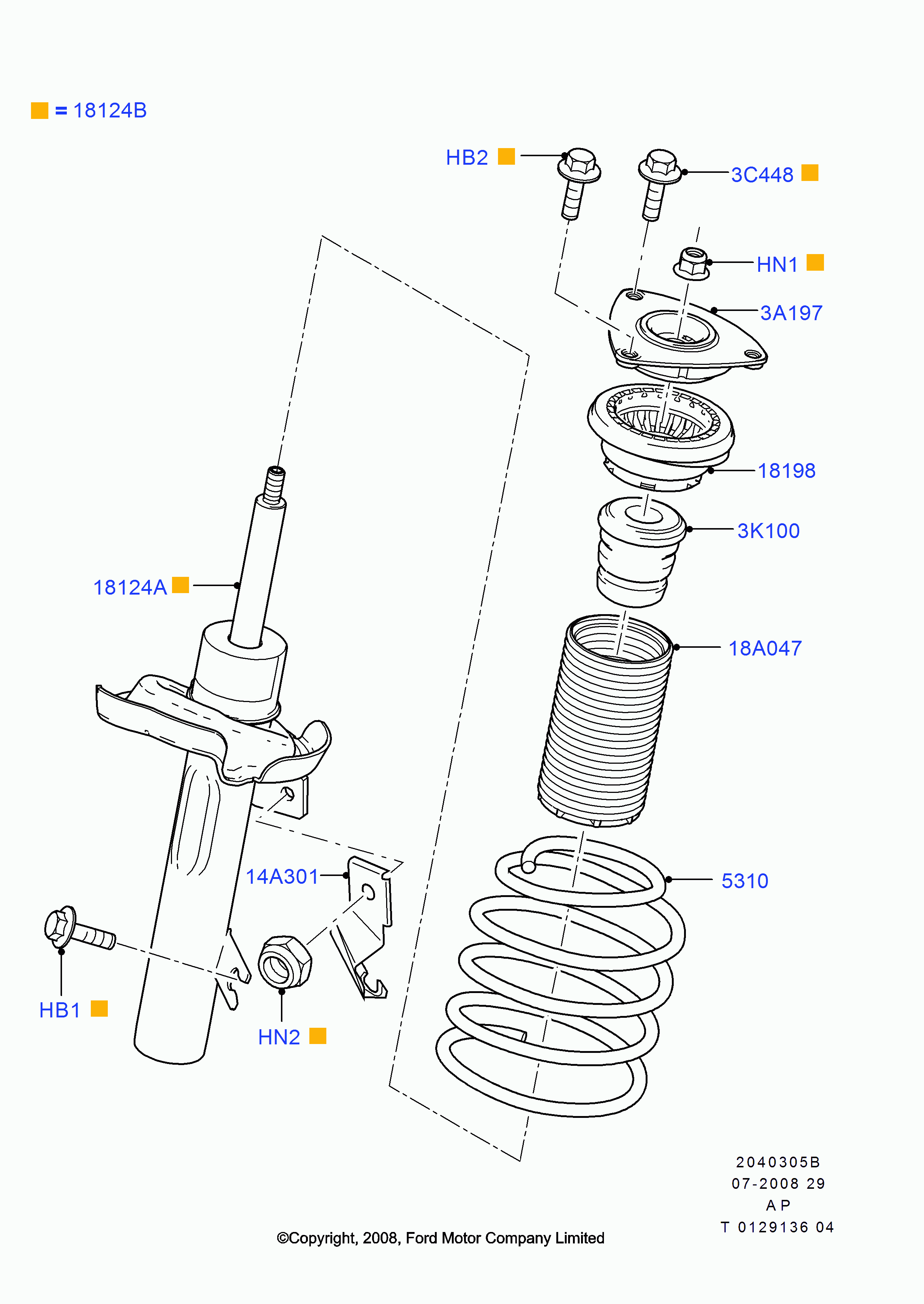 FORD 1377471 - Опора стойки амортизатора, подушка onlydrive.pro