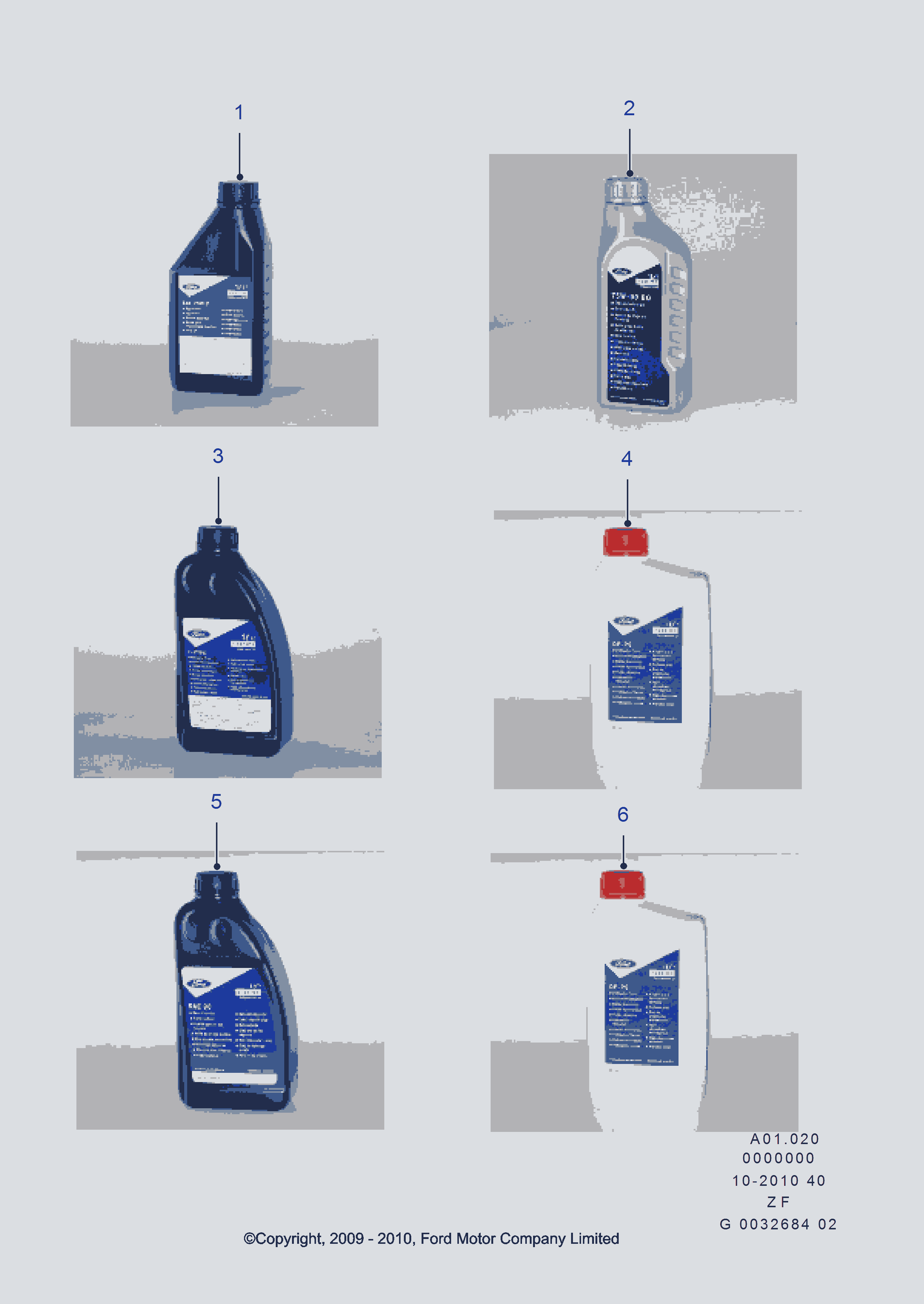 FORD 1 384 110 - Central Hydraulic Oil onlydrive.pro