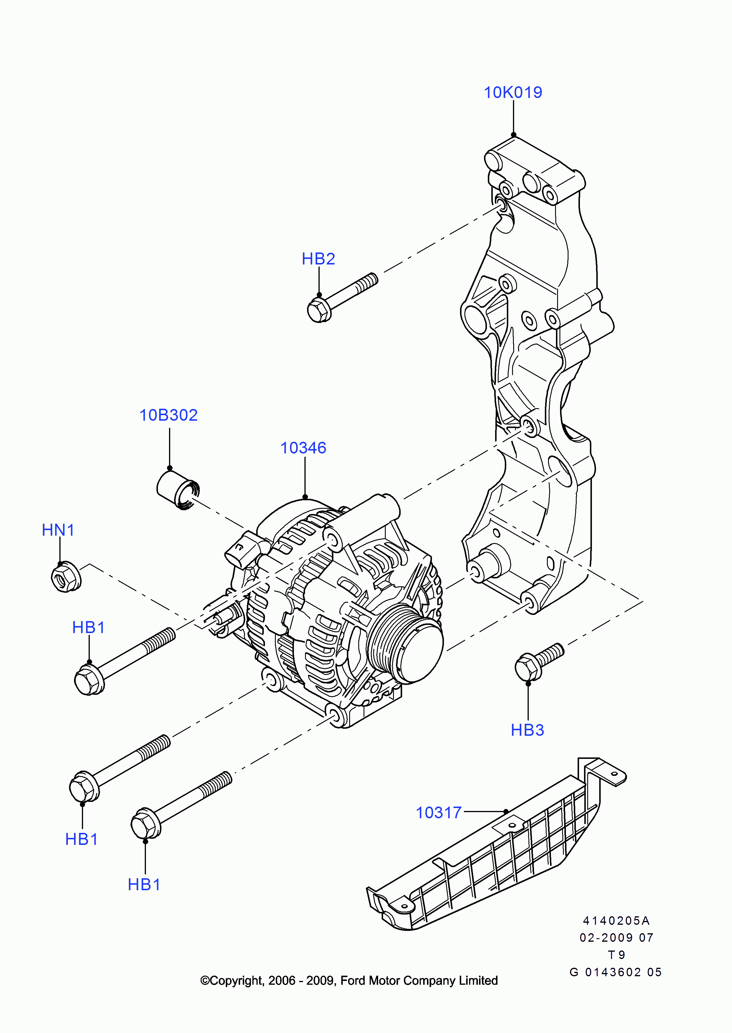 FORD 1 747 021 - Alternator onlydrive.pro