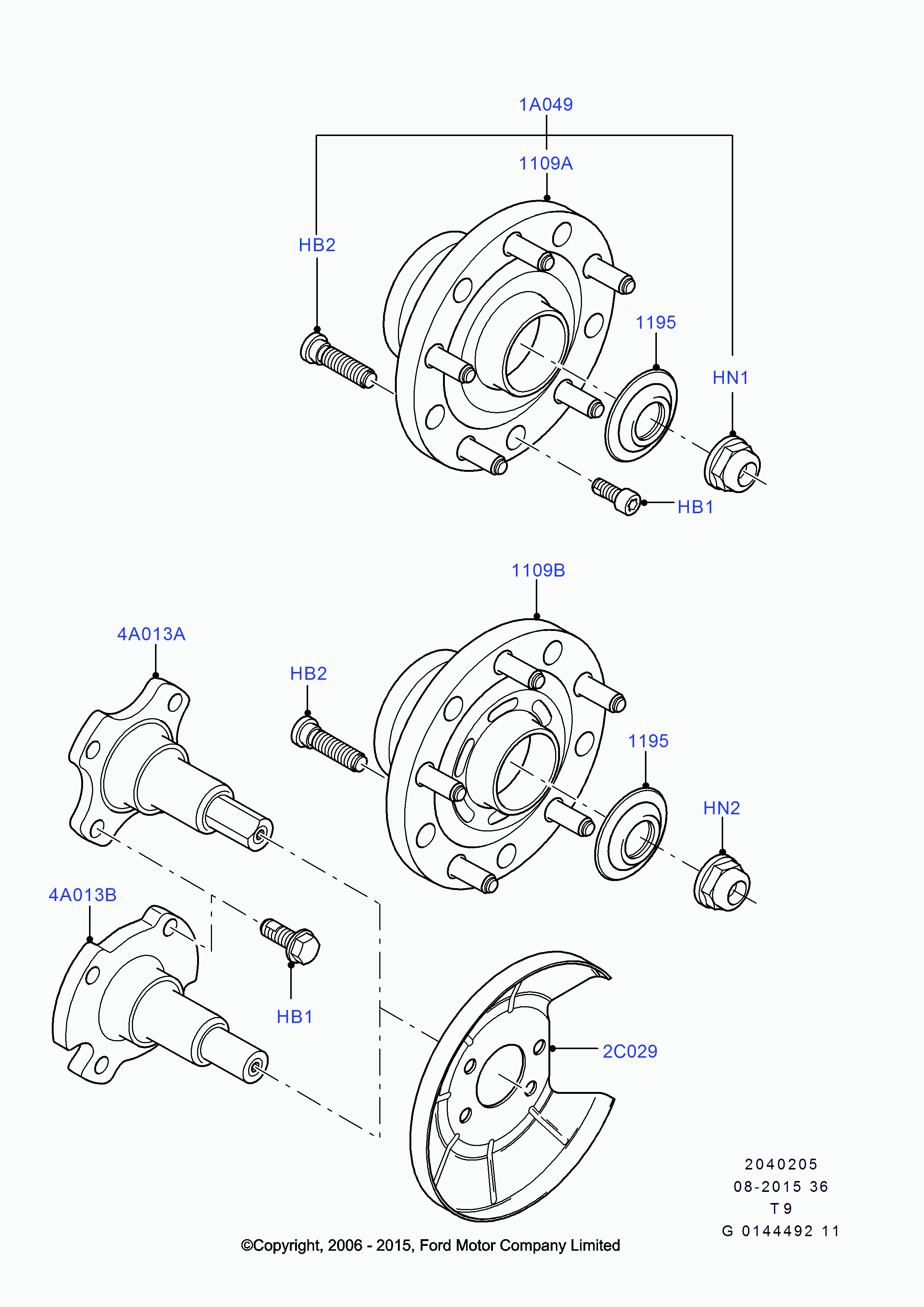 FORD 1388272 - Stud, wheel hub onlydrive.pro