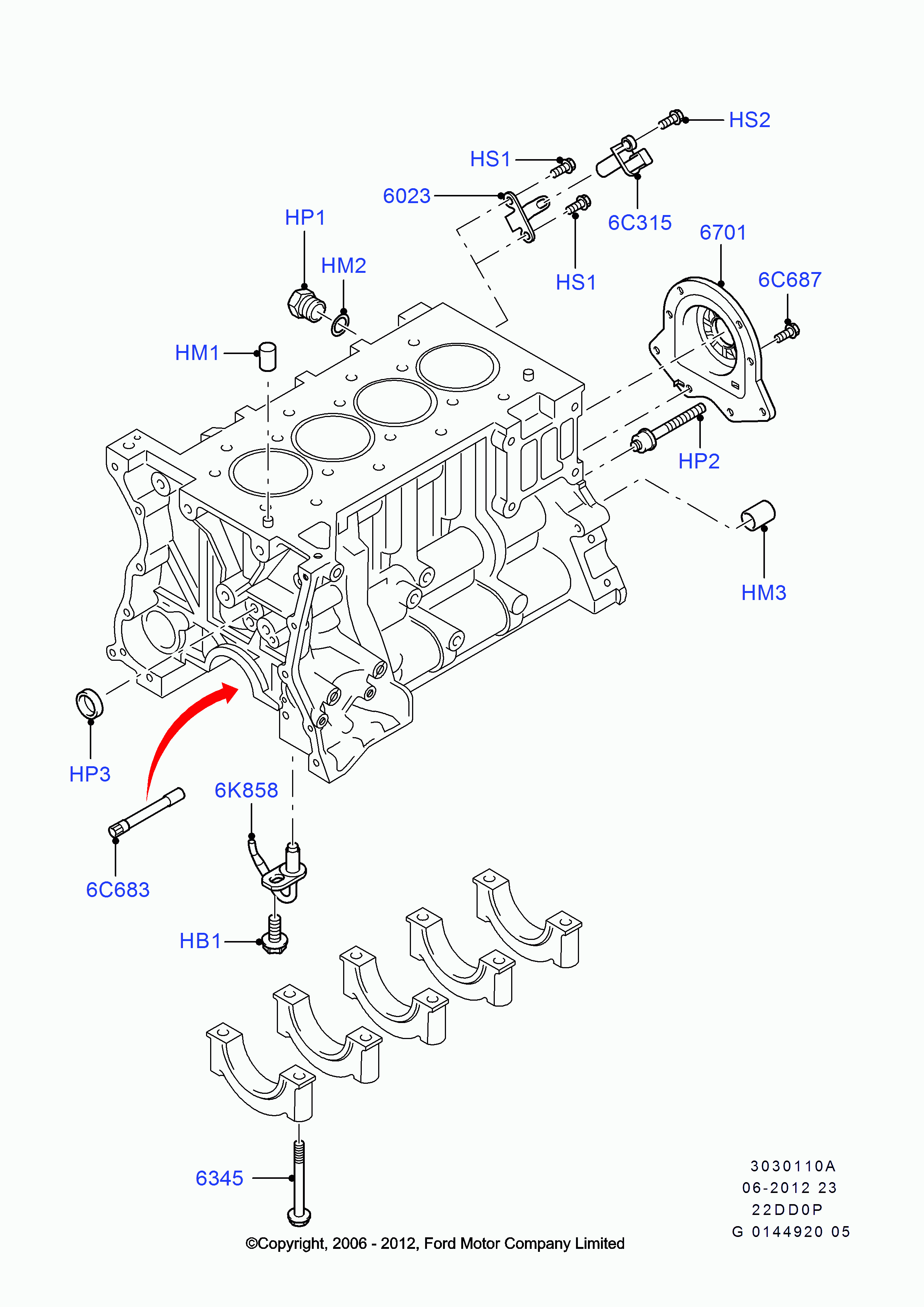 FORD 1 143 723 - Jutiklis, alkūninio veleno impulsas onlydrive.pro