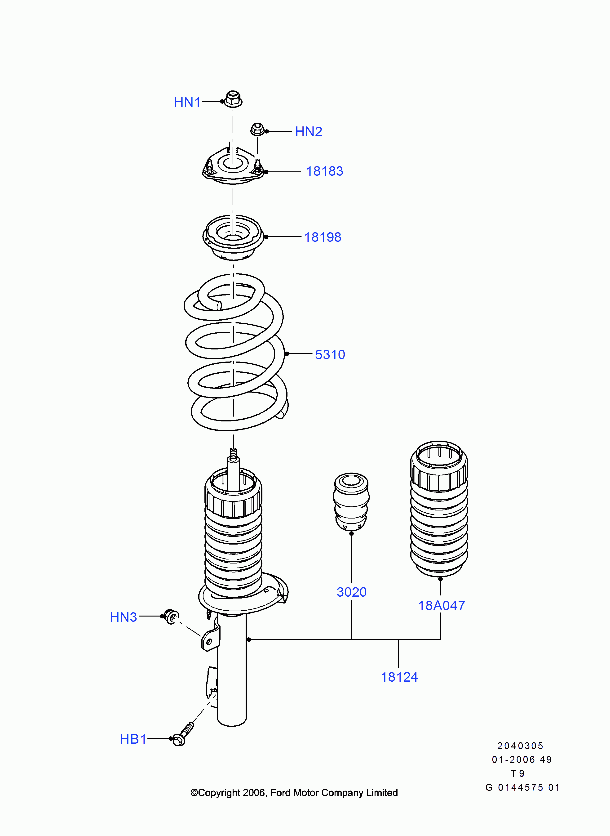 FORD 1434150 - Dust Cover Kit, shock absorber onlydrive.pro