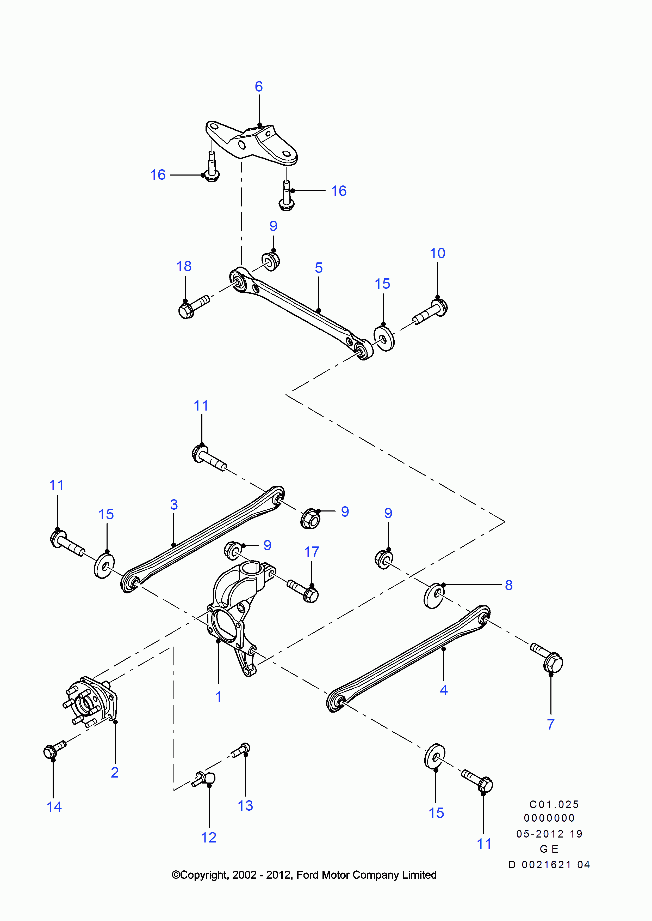 FORD 1118920 - Neatkarīgās balstiekārtas svira, Riteņa piekare onlydrive.pro