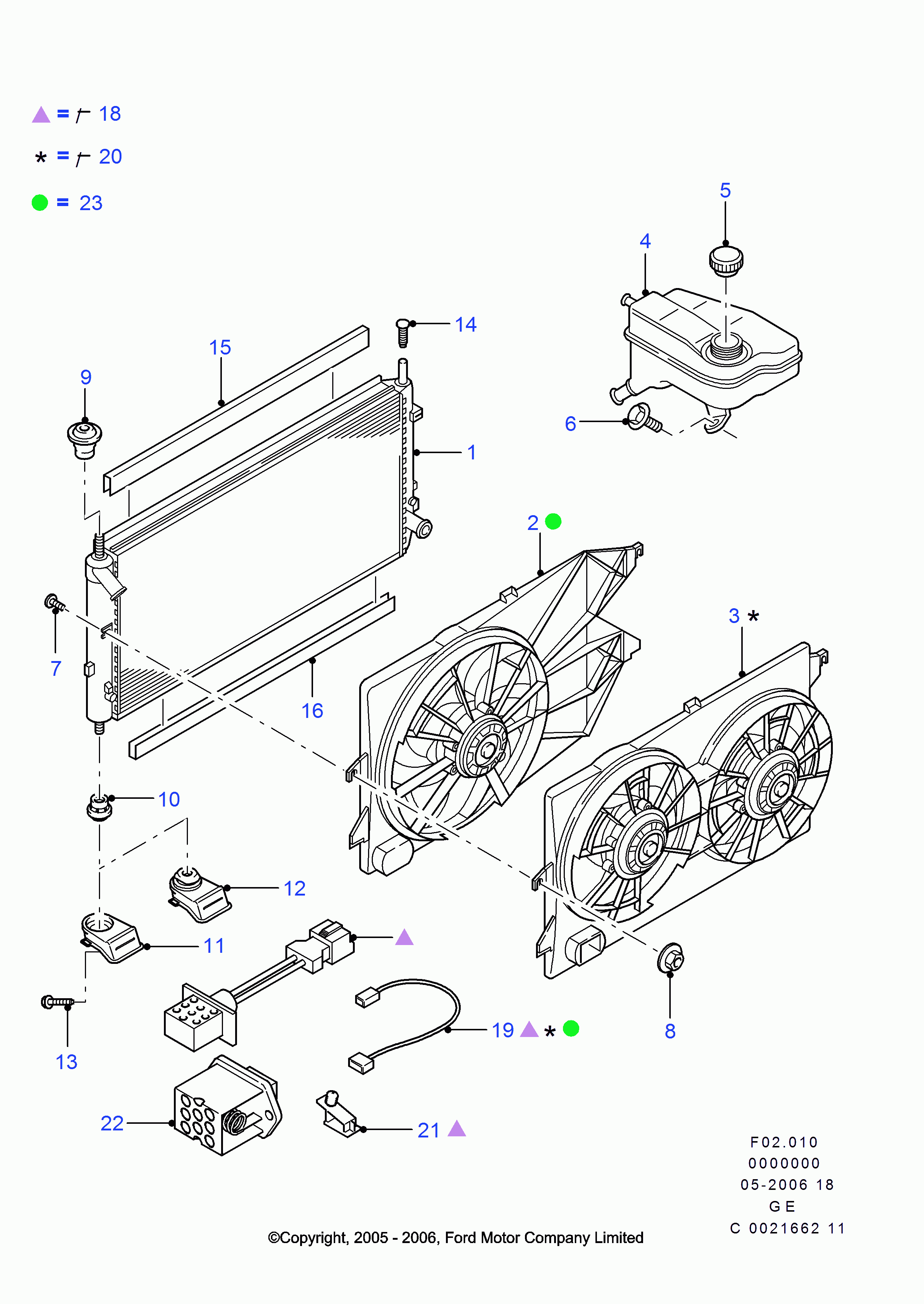 FORD 1317304 - Ventiliatorius, radiatoriaus onlydrive.pro