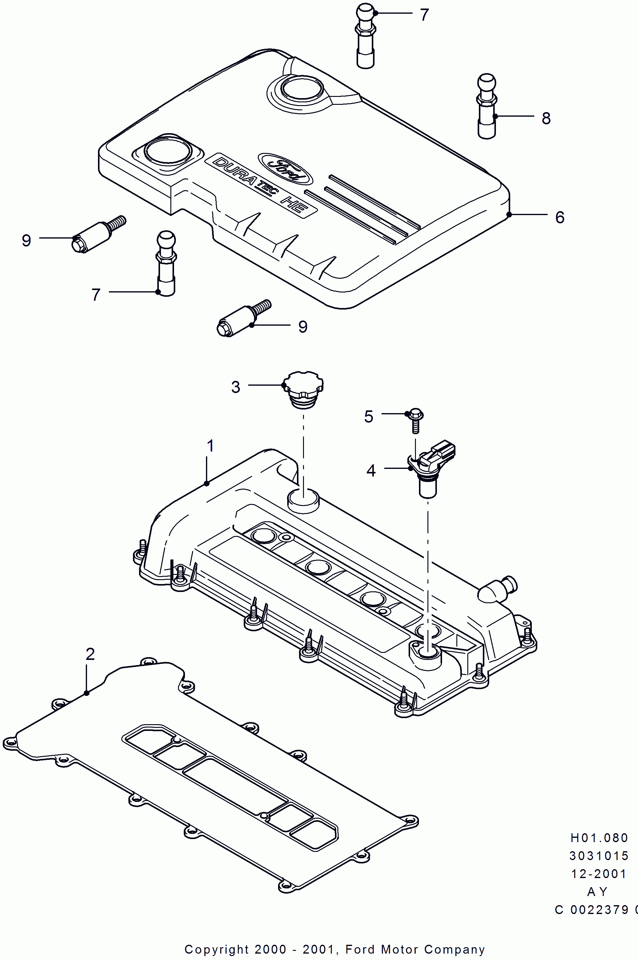 FORD 1 119 942 - Sensor, crankshaft pulse onlydrive.pro