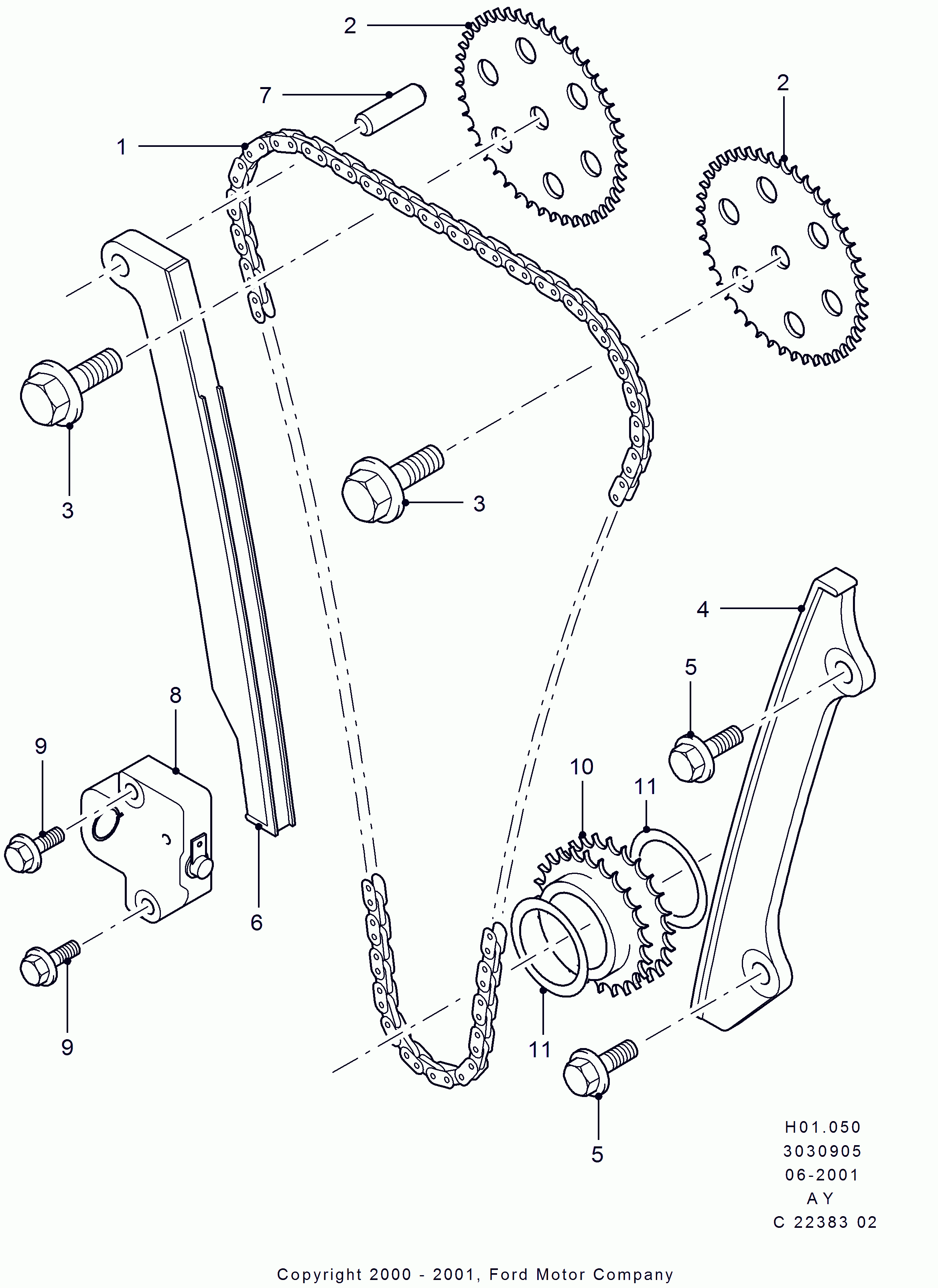 FORD 1119172 - Timing Chain Kit onlydrive.pro