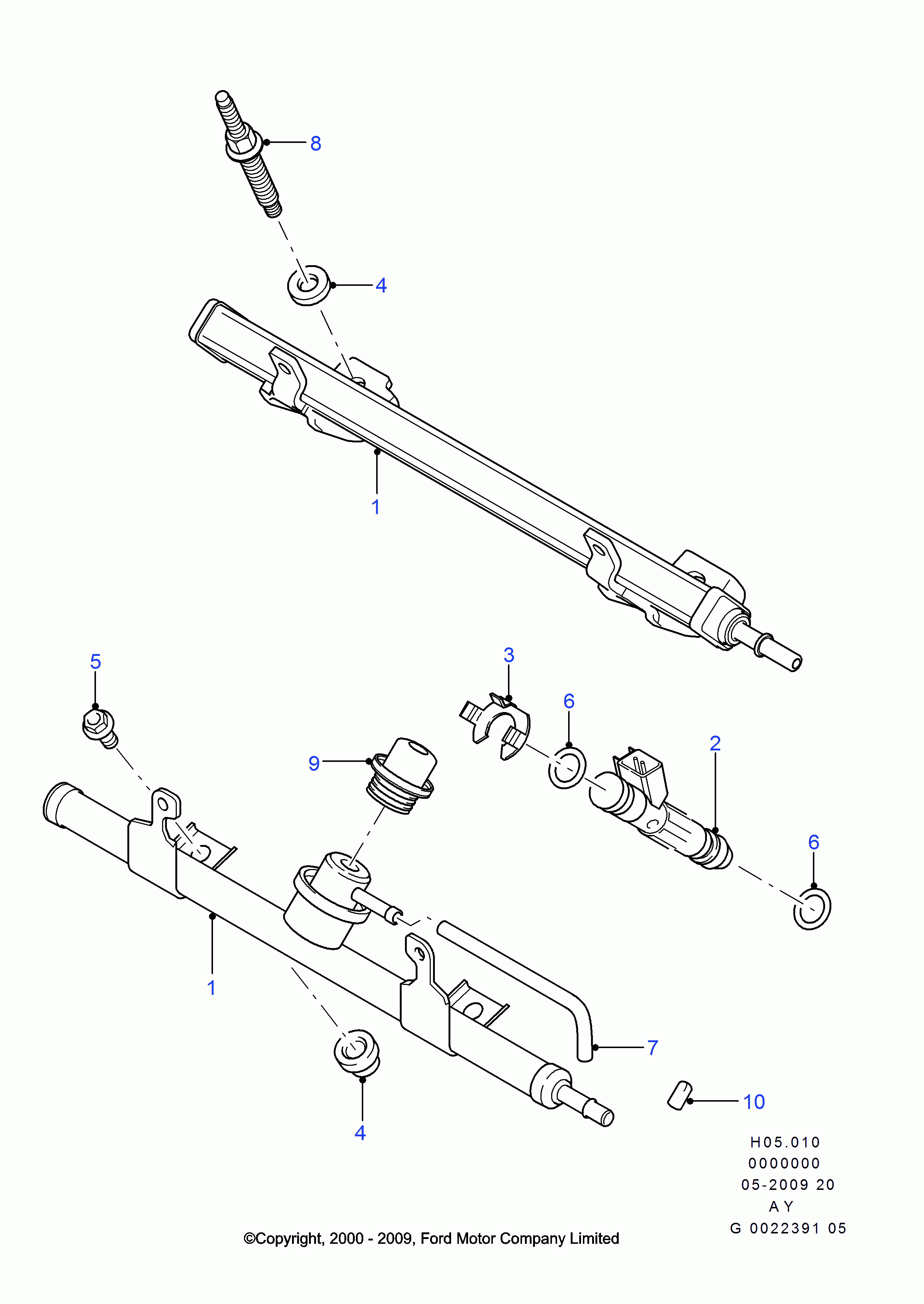 FORD 4334875 - Seal Ring, injector onlydrive.pro