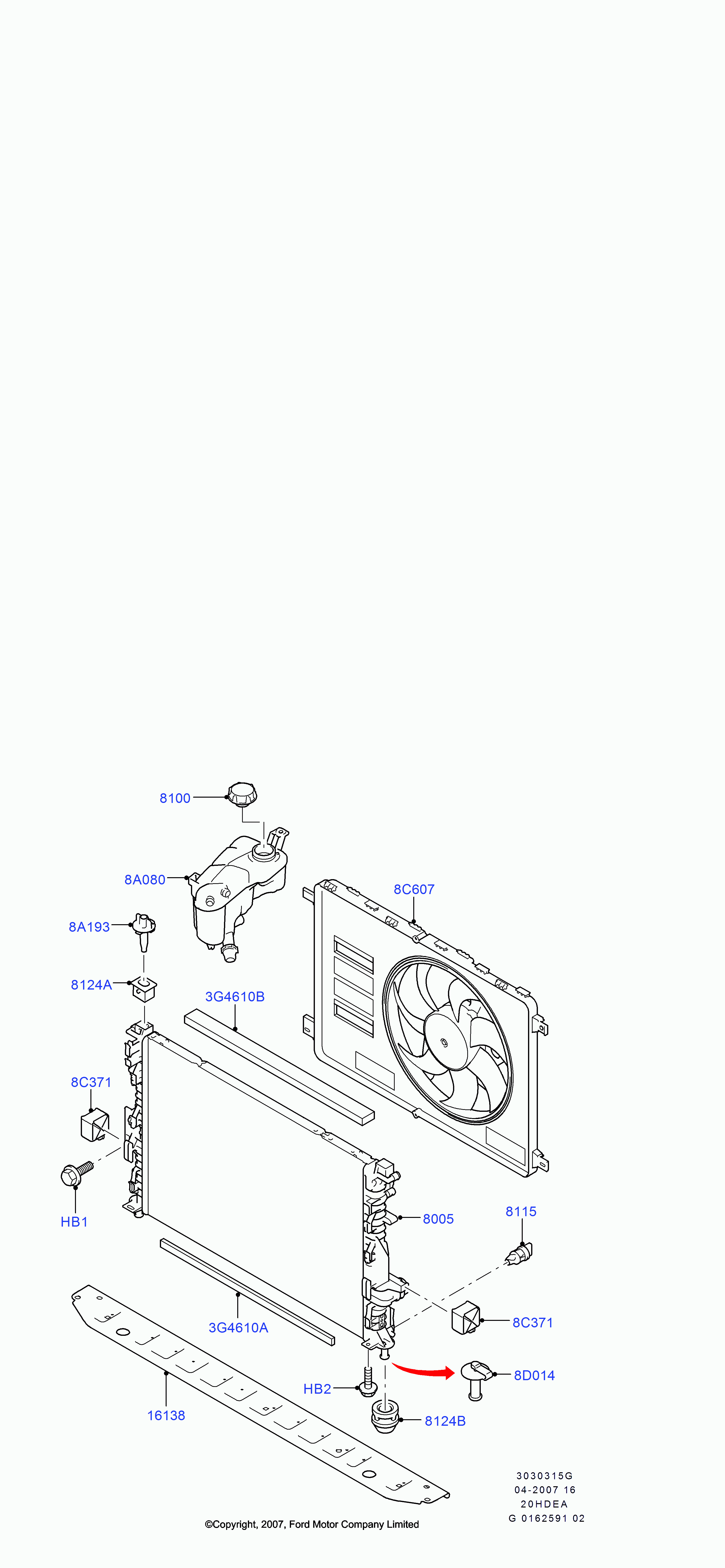 Volvo 1582563 - Jäähdytin,moottorin jäähdytys onlydrive.pro