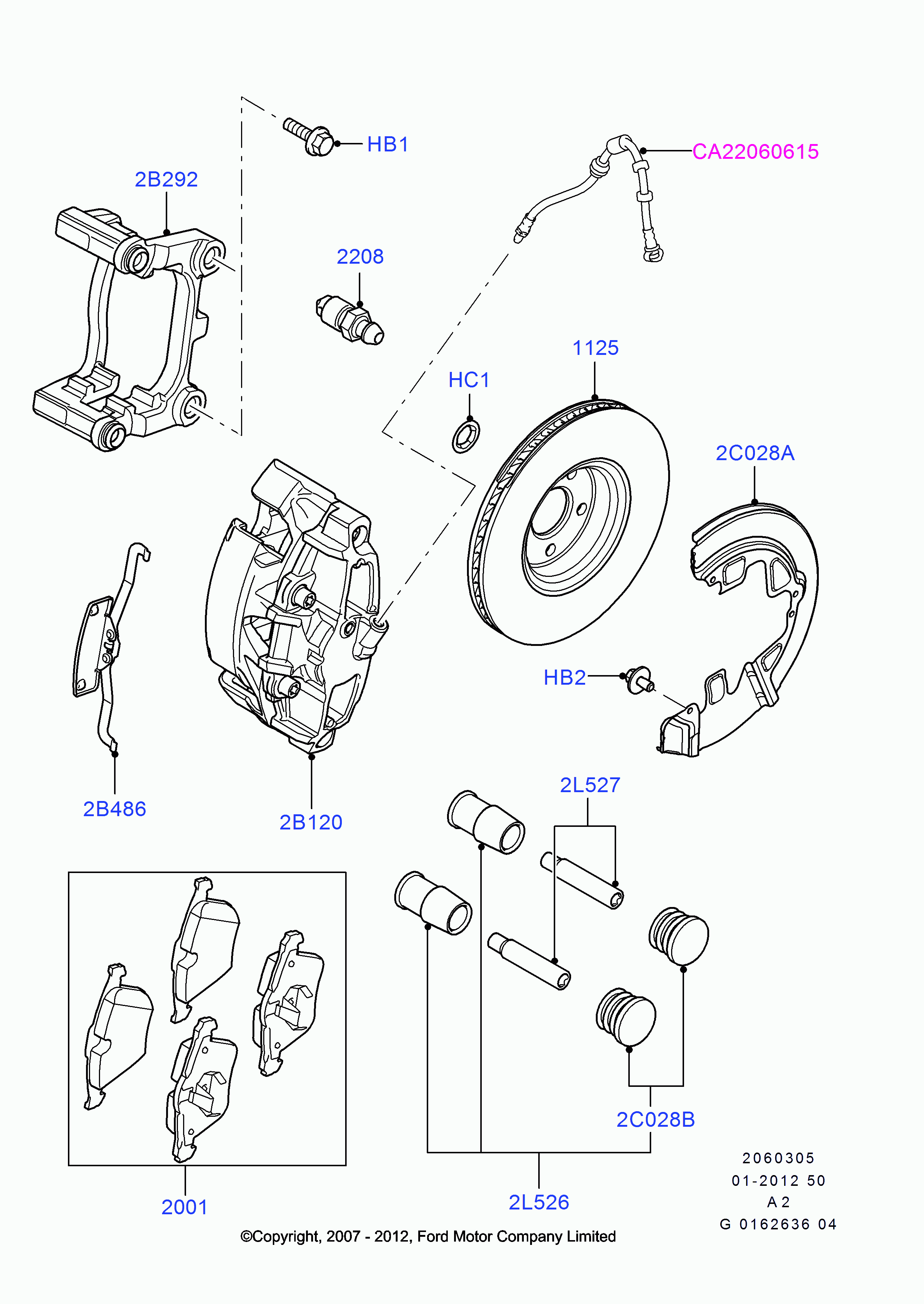 FORD 1500159 - Bremžu diski onlydrive.pro