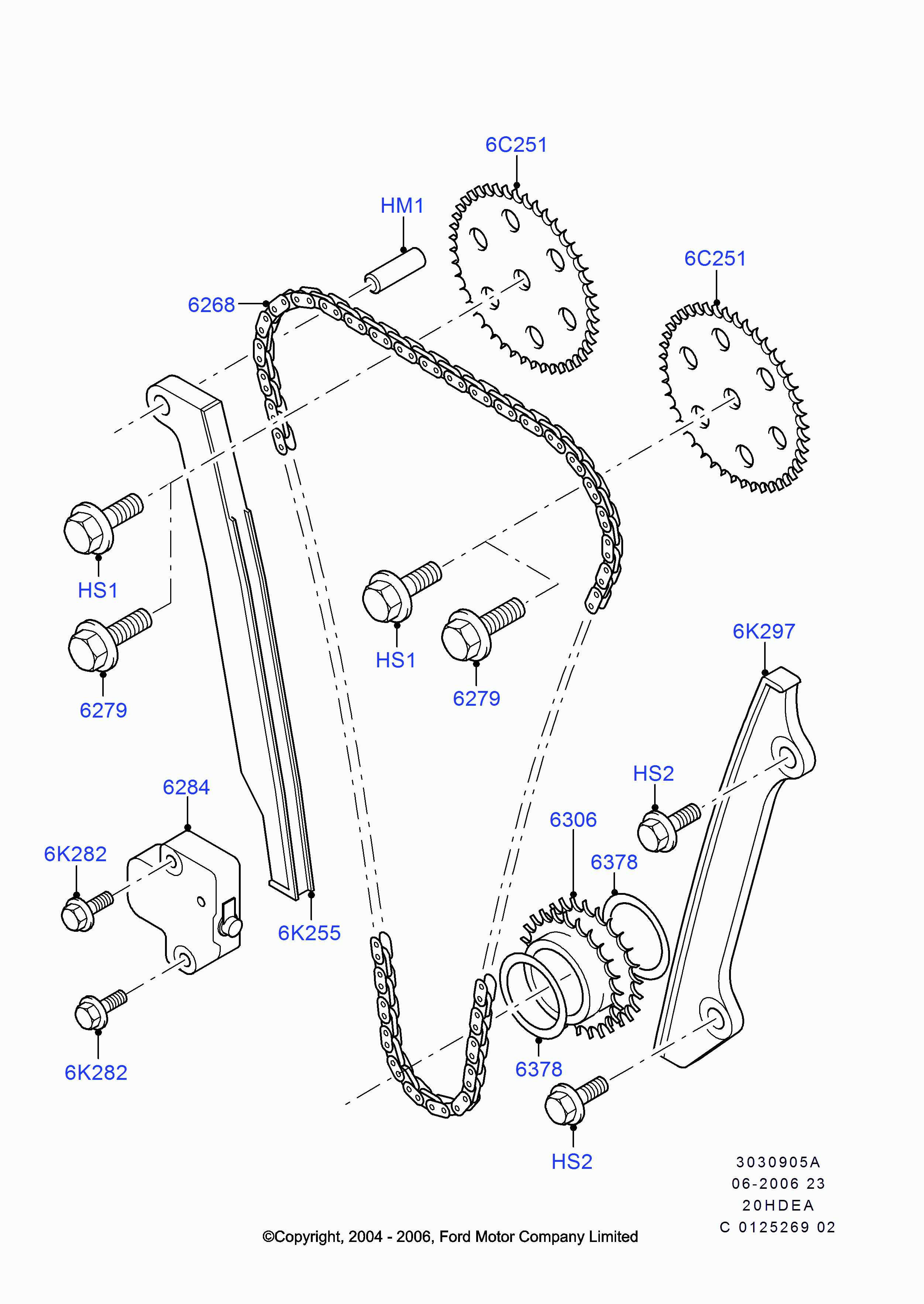 FORD 1347669 - Timing Chain Kit onlydrive.pro